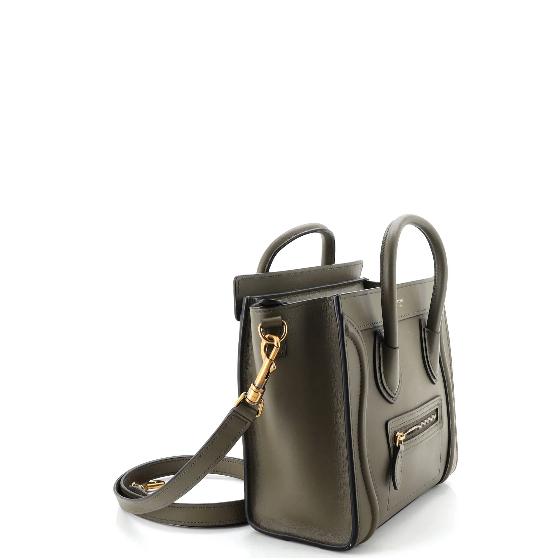 Luggage Bag Smooth Leather Nano - Image 2