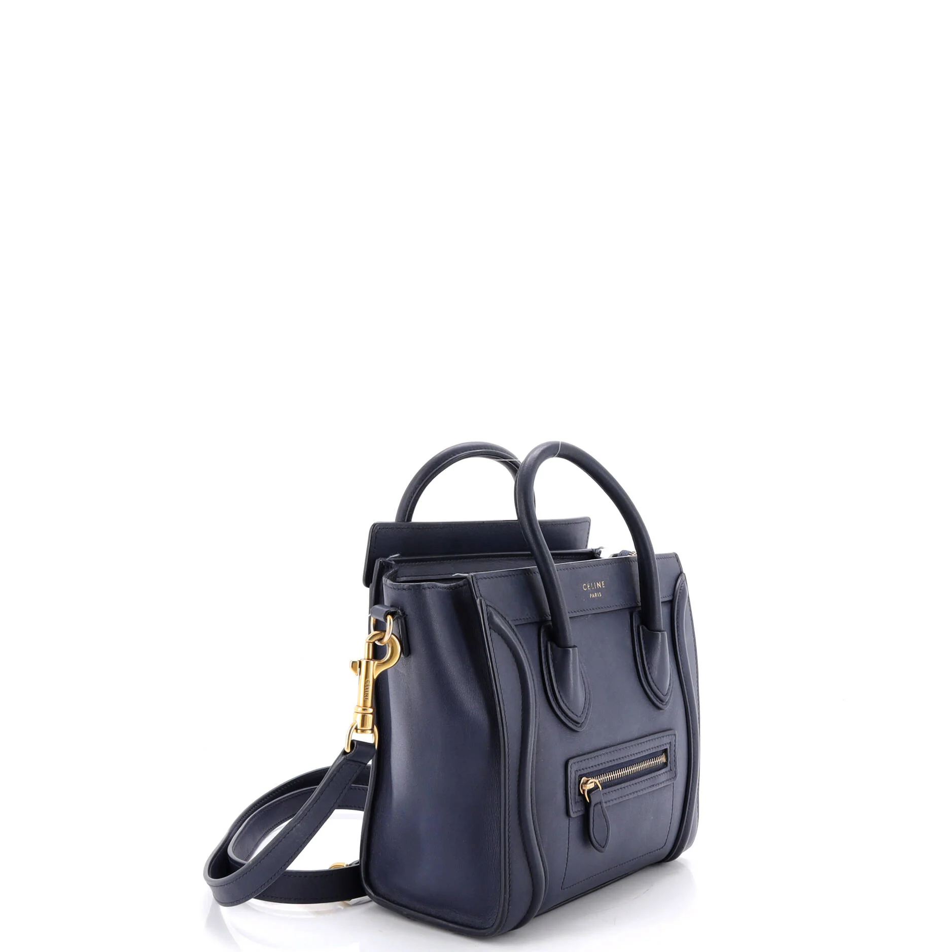 Luggage Bag Smooth Leather Nano - Image 2
