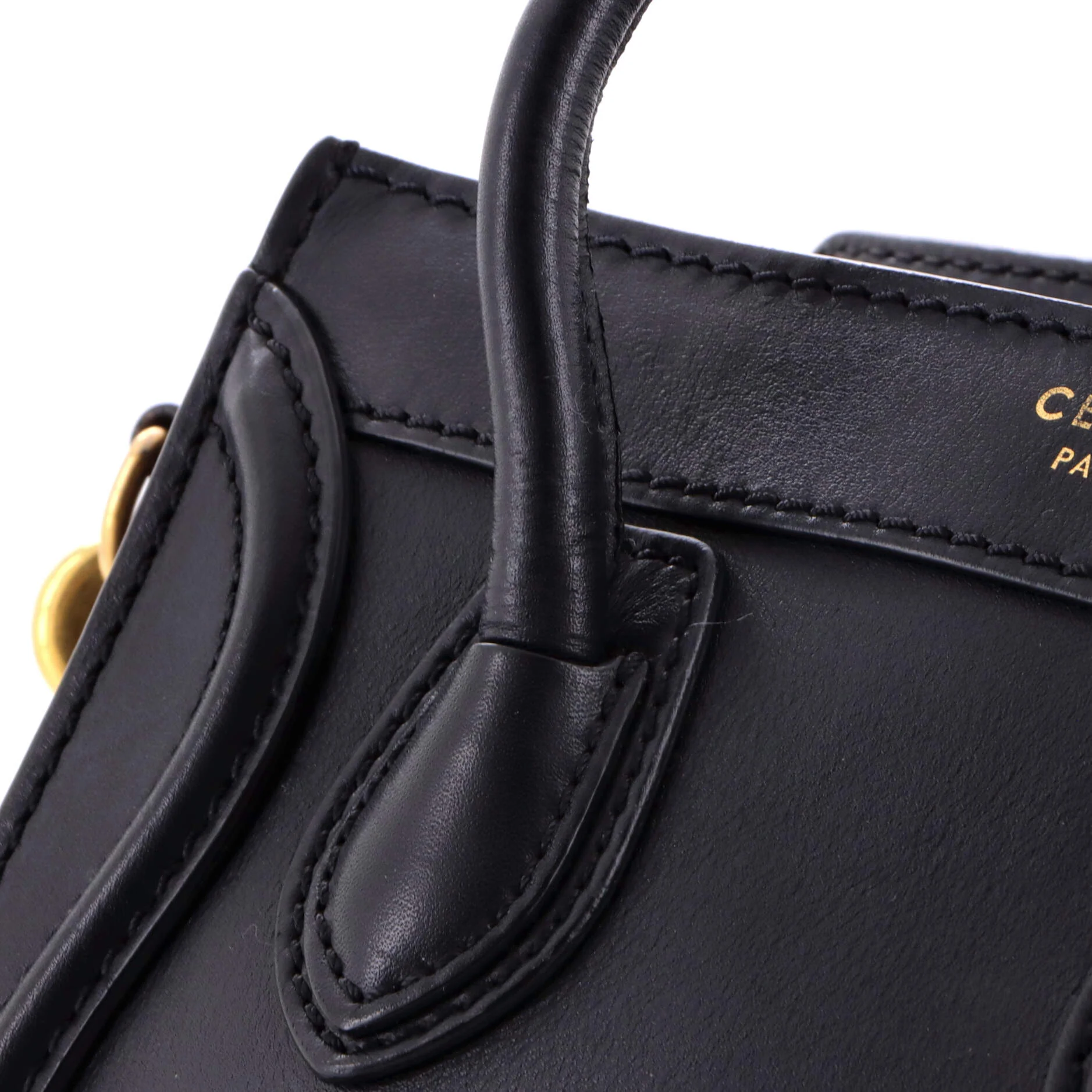 Luggage Bag Smooth Leather Nano - Image 6