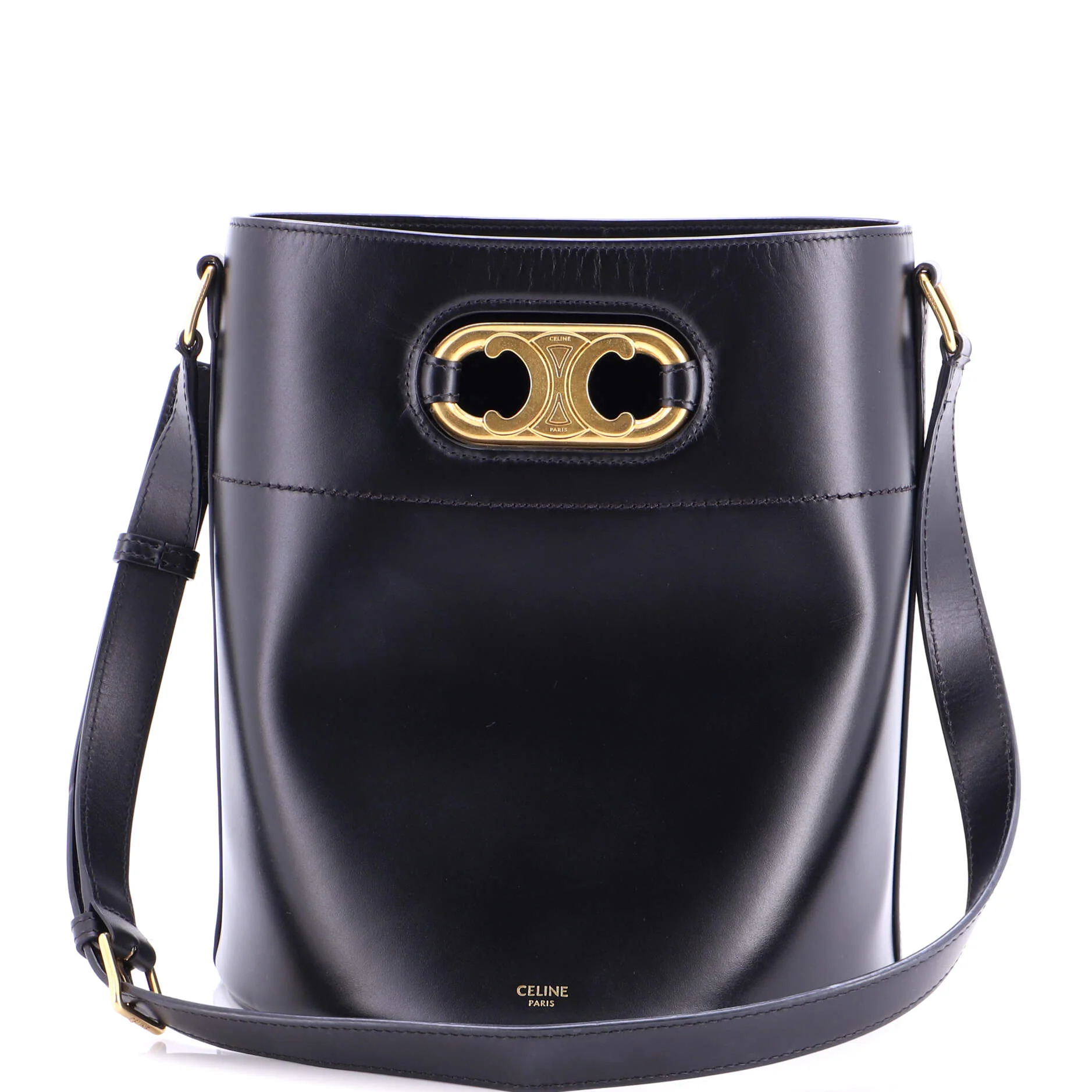 Maillon Triomphe Bucket Bag Leather Medium