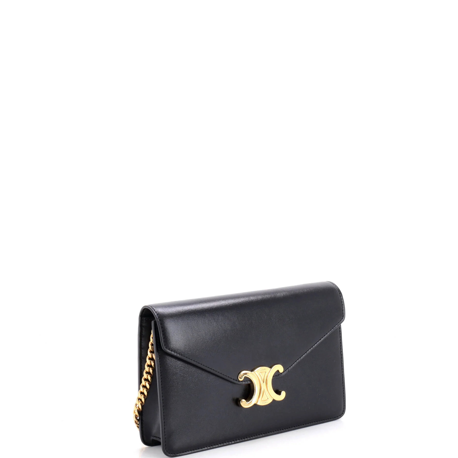 Margo Triomphe Wallet on Chain Leather - Image 2