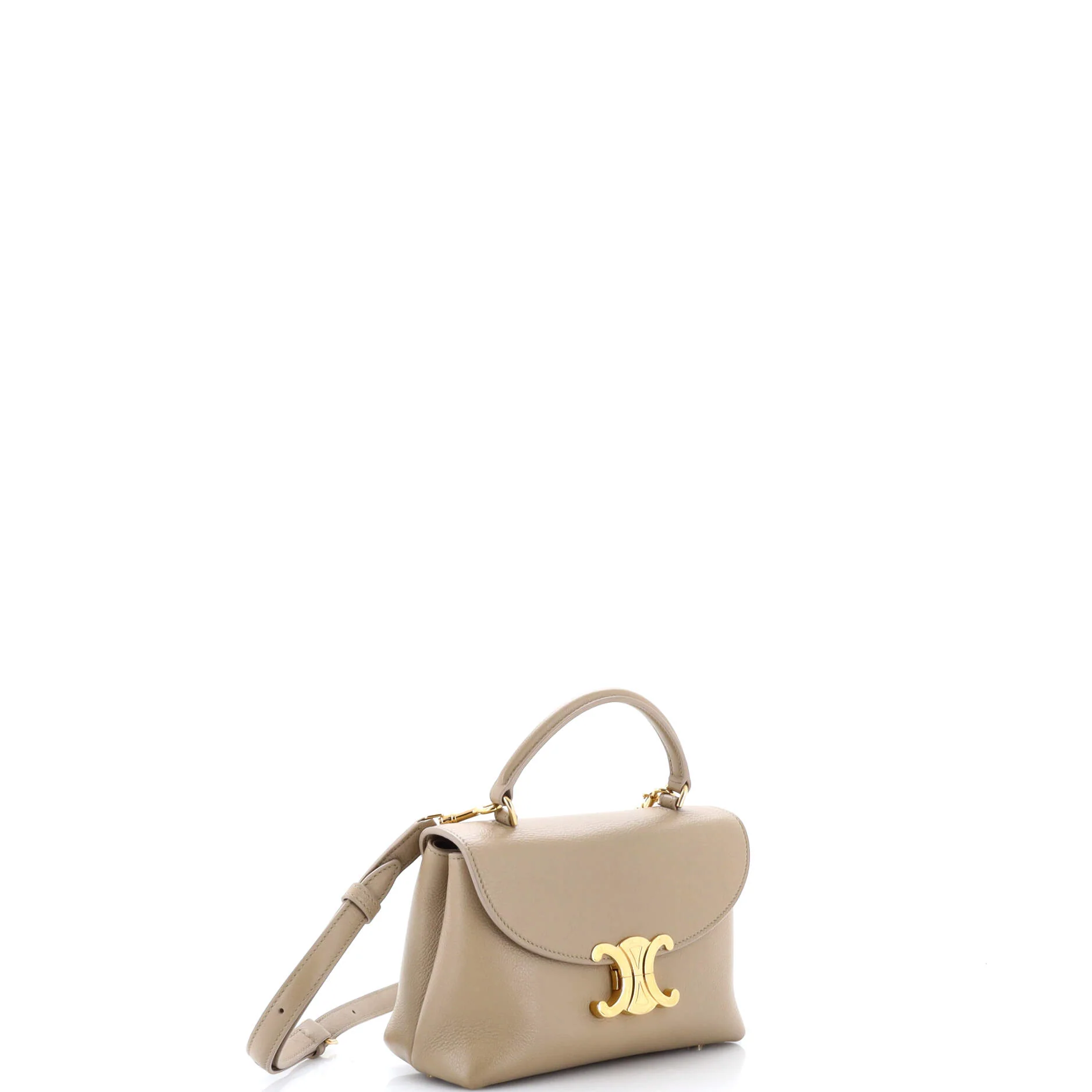Nino Top Handle Bag Leather Teen - Image 2
