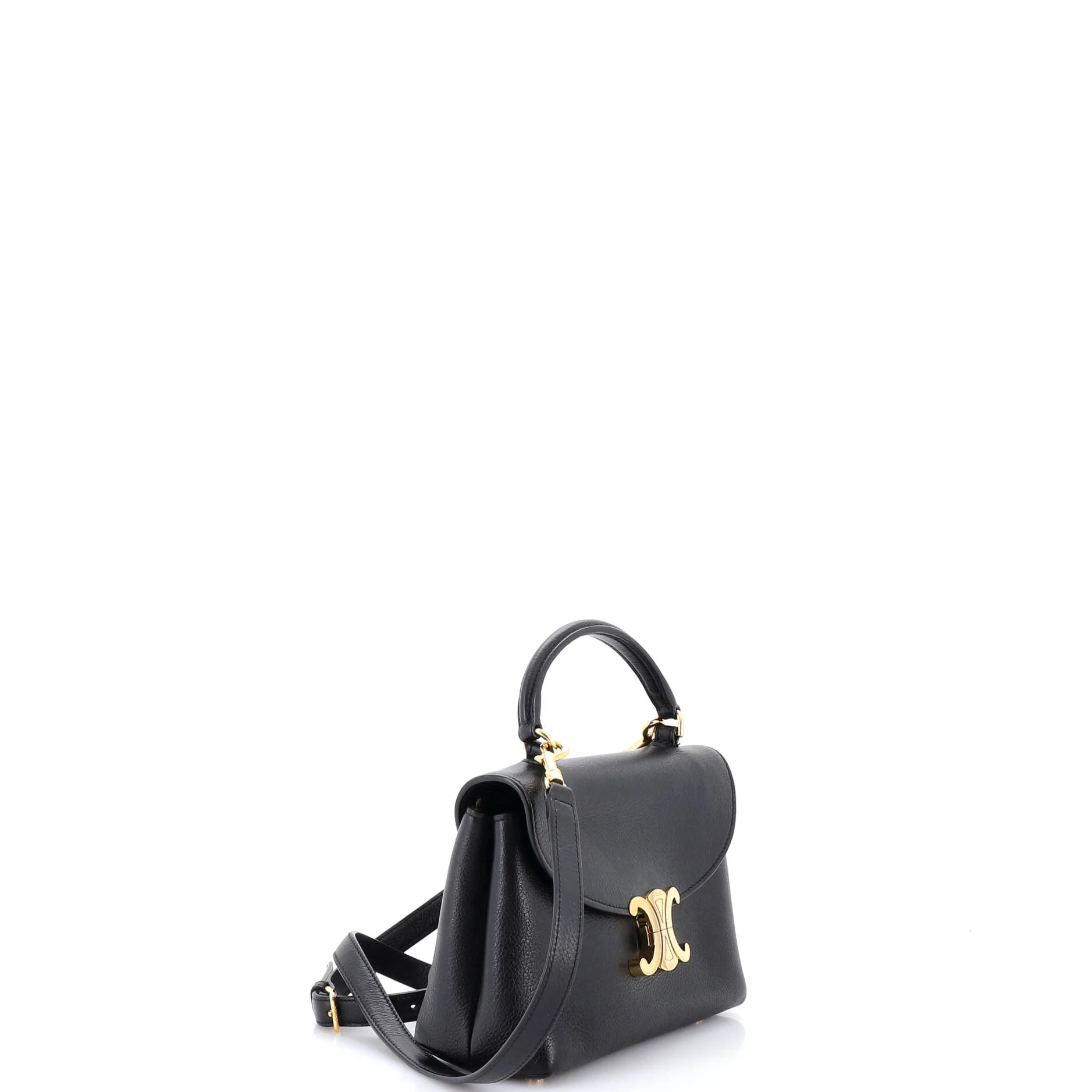 Nino Top Handle Bag Leather Teen - Image 2