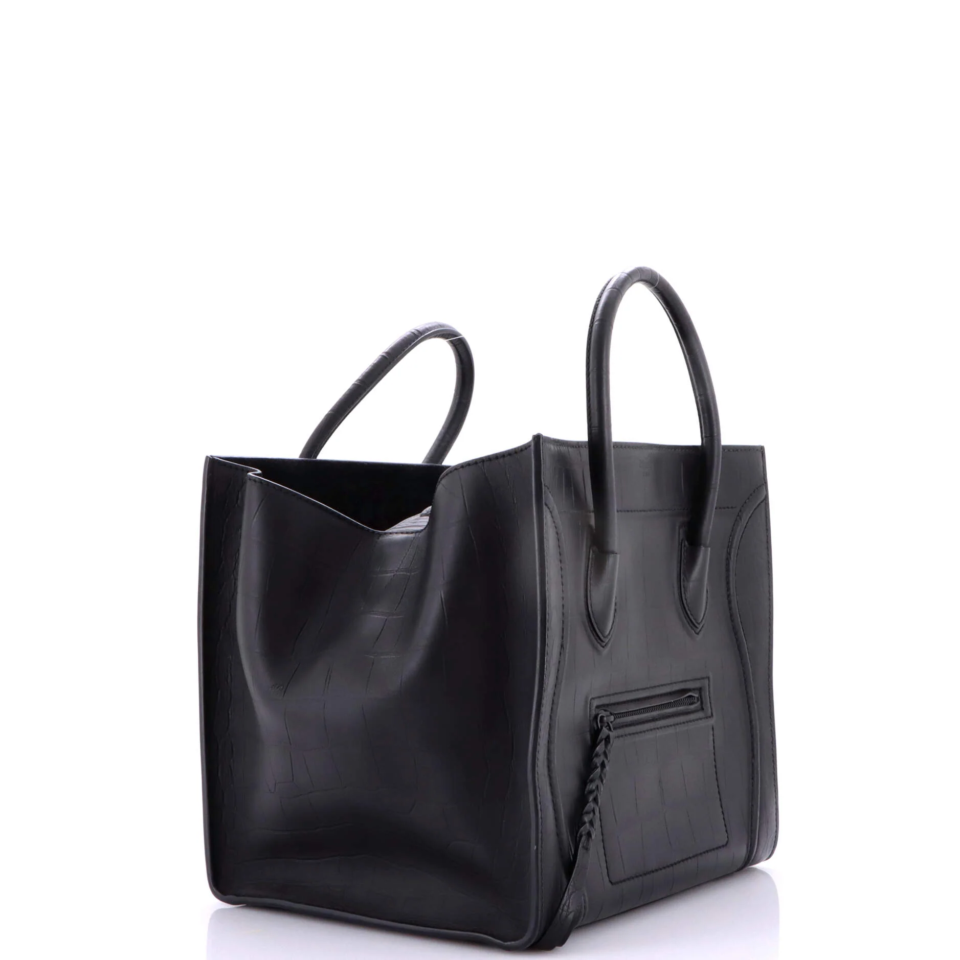 Phantom Bag Crocodile Embossed Leather Medium - Image 2