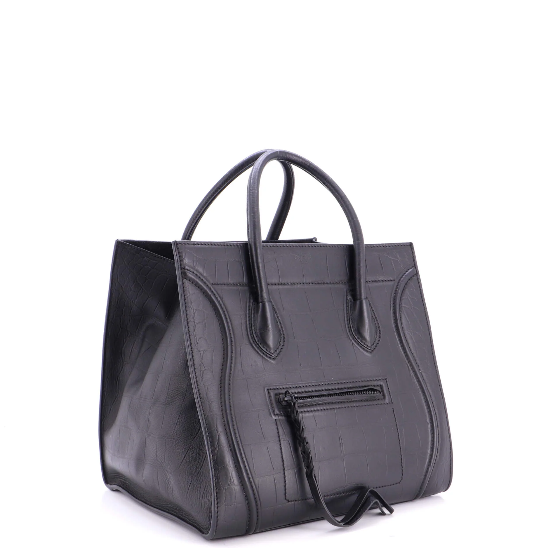Phantom Bag Crocodile Embossed Leather Medium - Image 2