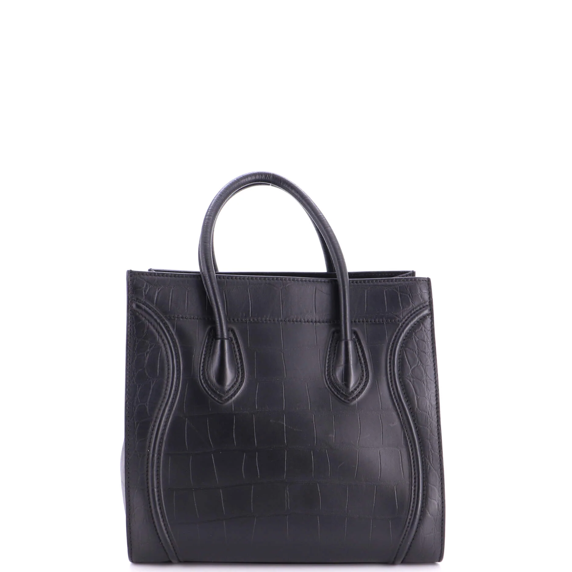 Phantom Bag Crocodile Embossed Leather Medium - Image 3