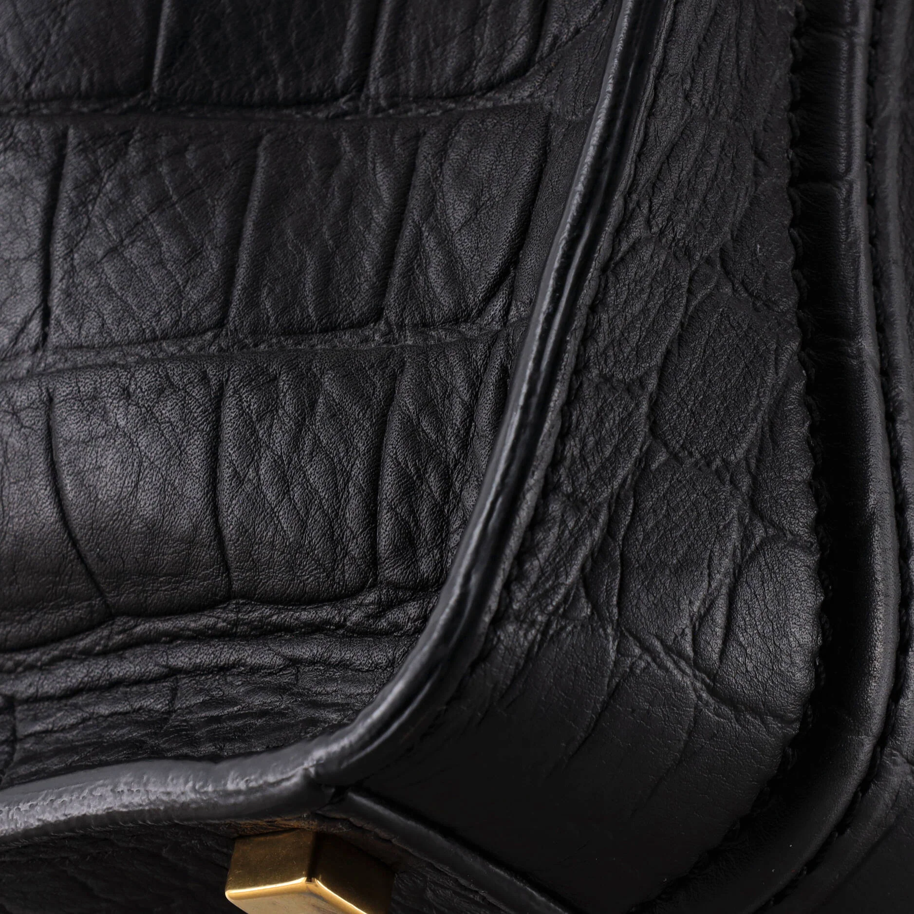 Phantom Bag Crocodile Embossed Leather Medium - Image 6