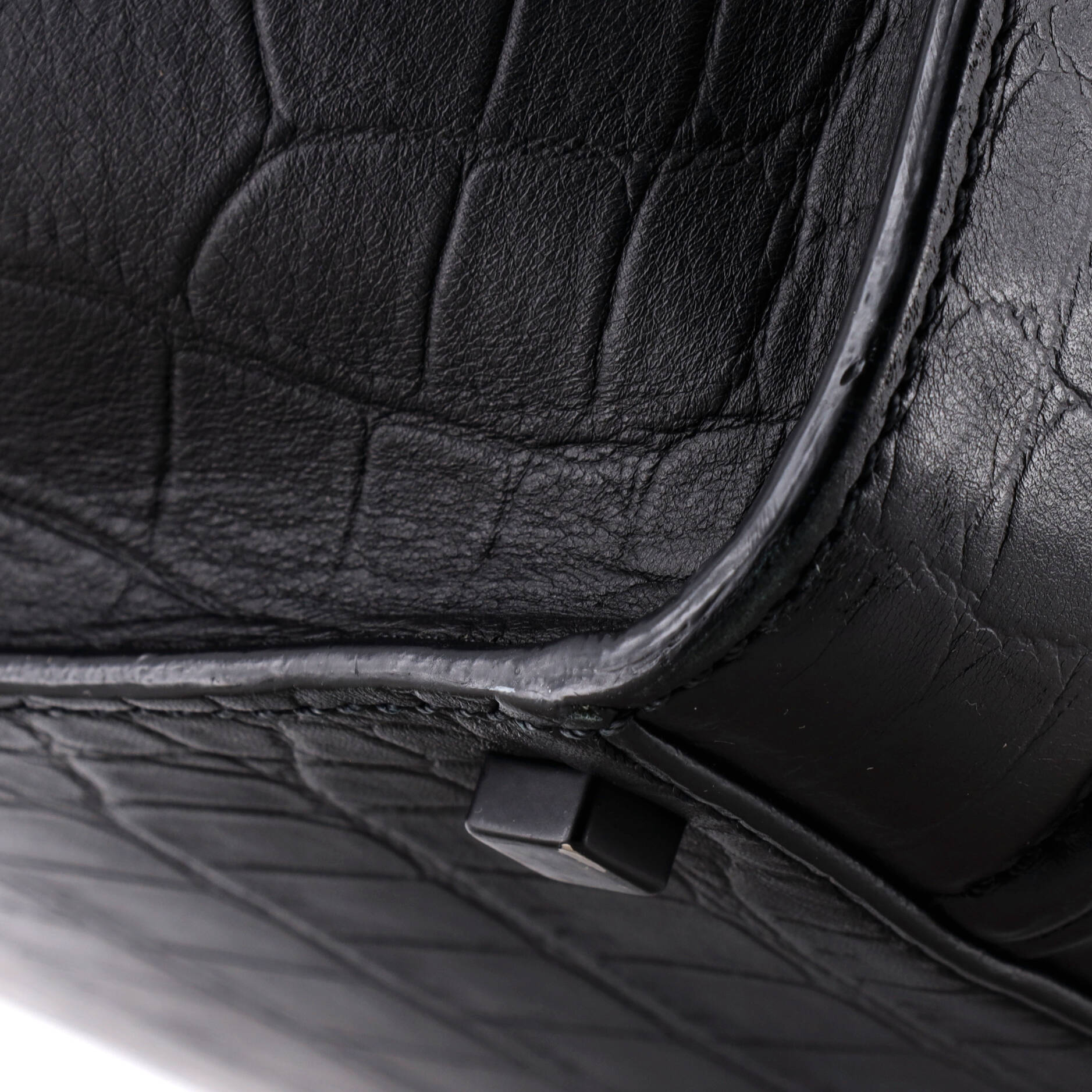 Phantom Bag Crocodile Embossed Leather Medium - Image 6