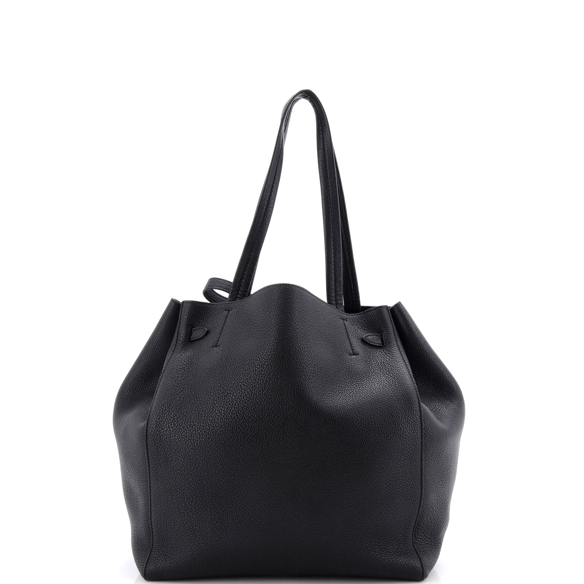 Phantom Tie Cabas Tote Leather Medium - Image 3