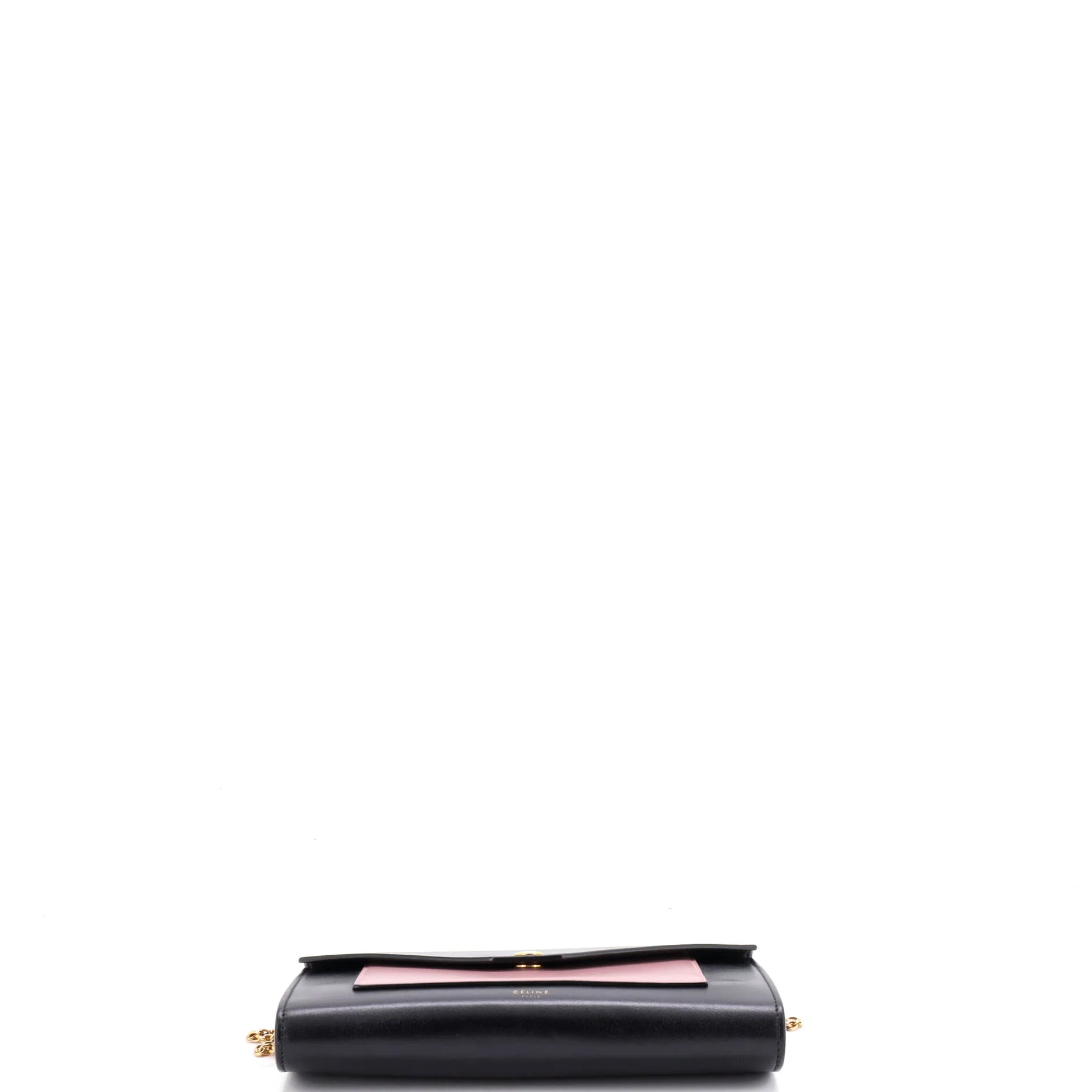 Pocket Envelope Shoulder Bag Leather Small - Image 4