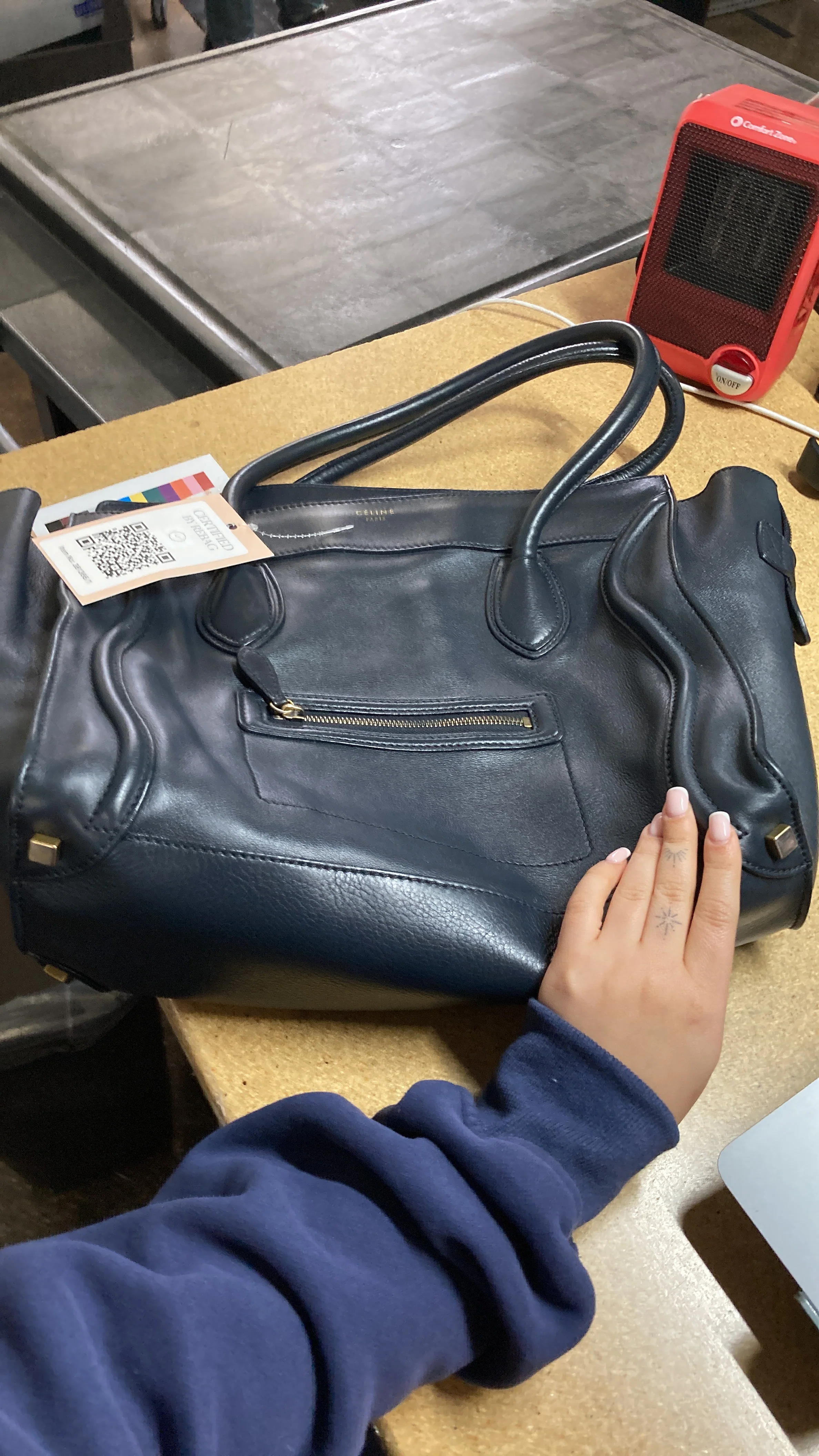Shoulder Luggage Bag Leather - Image 9