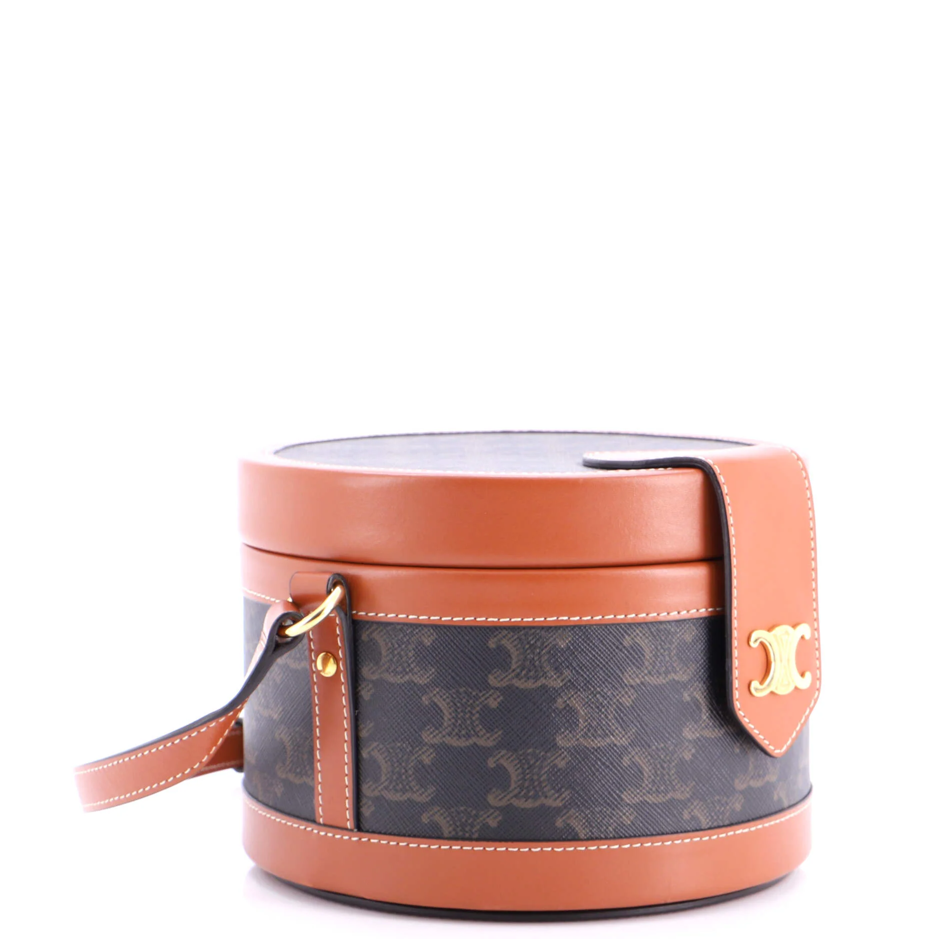 Tambour Bag Triomphe Coated Canvas Medium - Image 2
