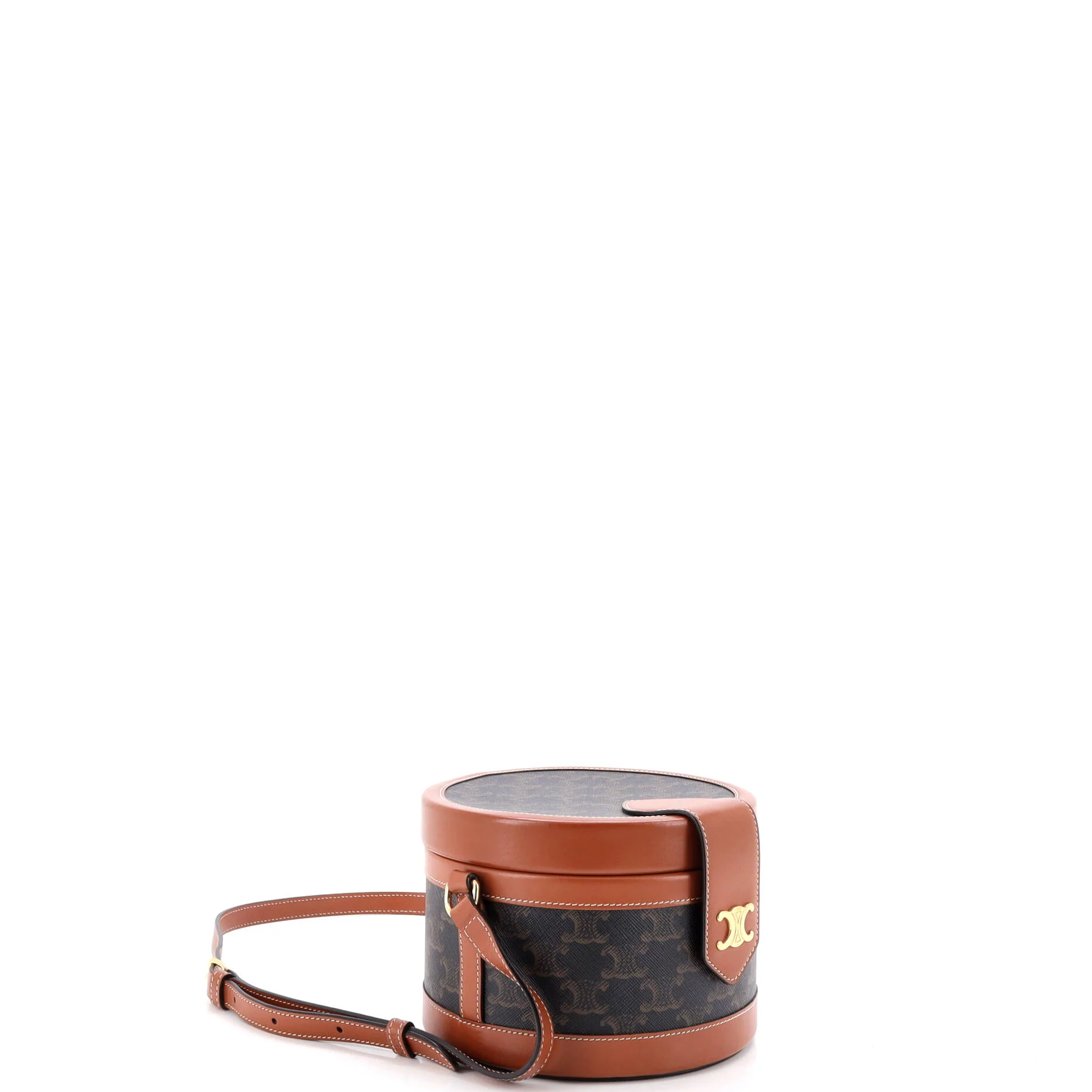 Tambour Bag Triomphe Coated Canvas Medium - Image 2