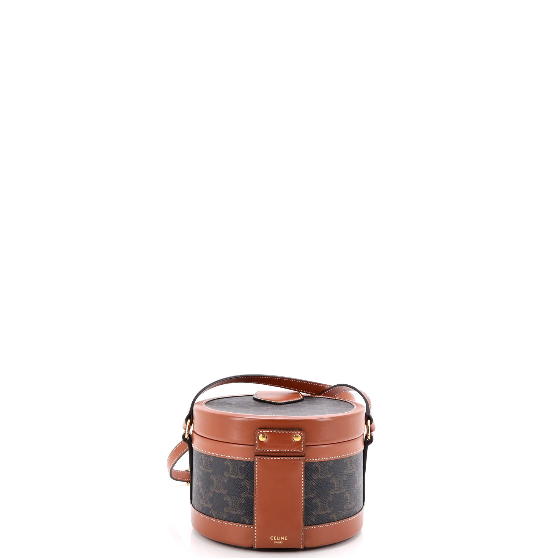 Tambour Bag Triomphe Coated Canvas Medium - Image 3