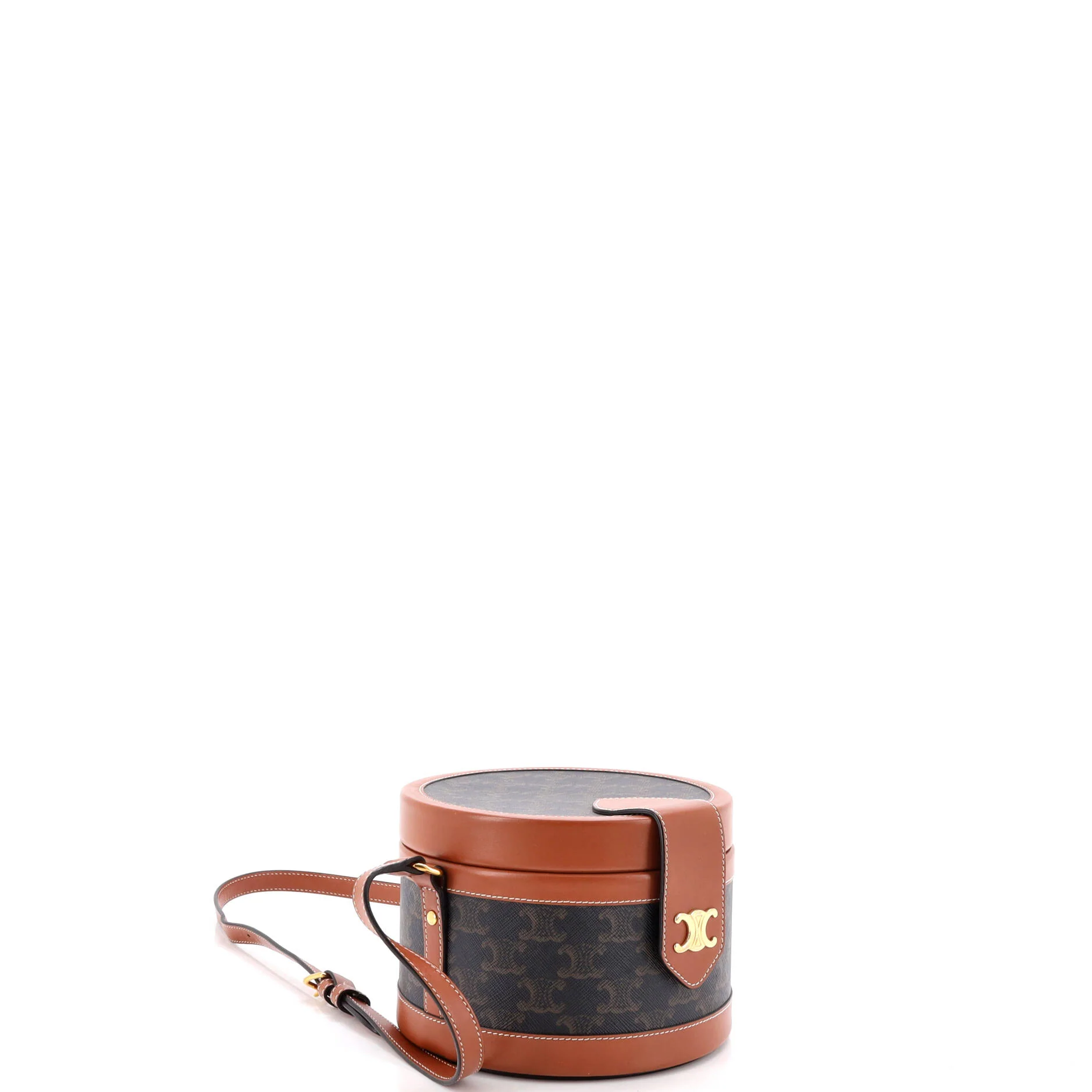 Tambour Bag Triomphe Coated Canvas Medium - Image 2