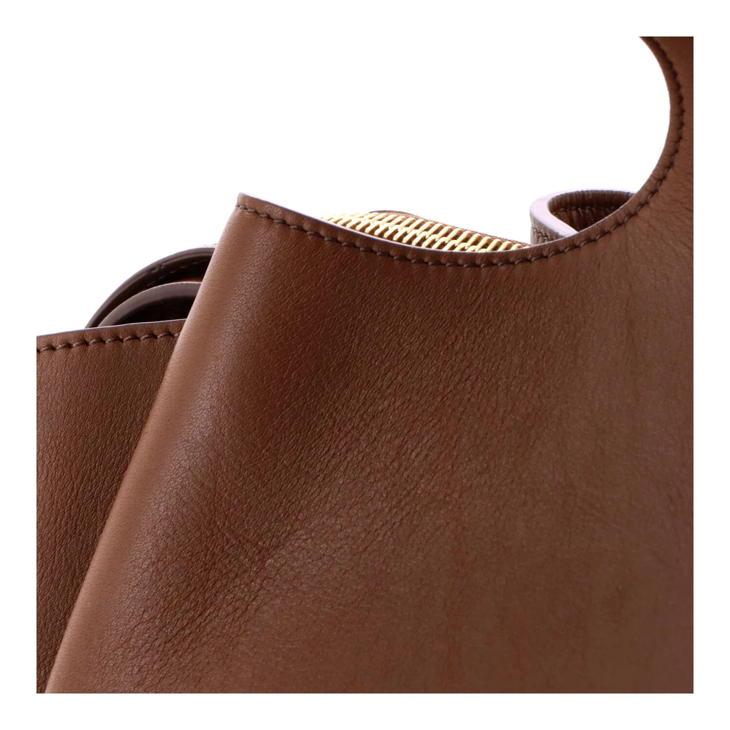 Tri-Fold Shoulder Bag Smooth Calfskin Medium - Image 7