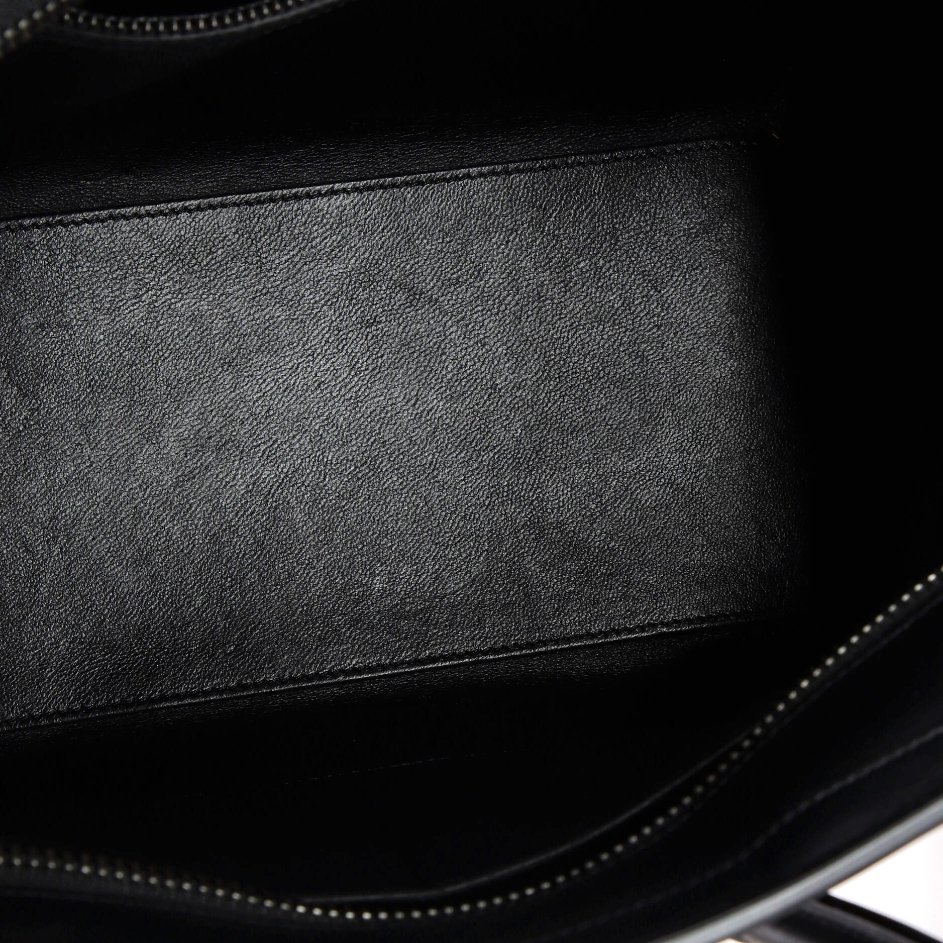 Tricolor Luggage Bag Leather Micro - Image 5