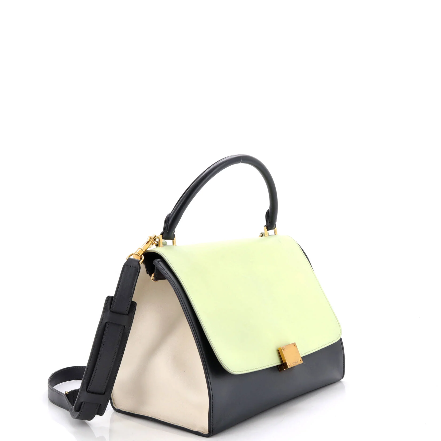 Tricolor Trapeze Bag Leather Large - Image 2