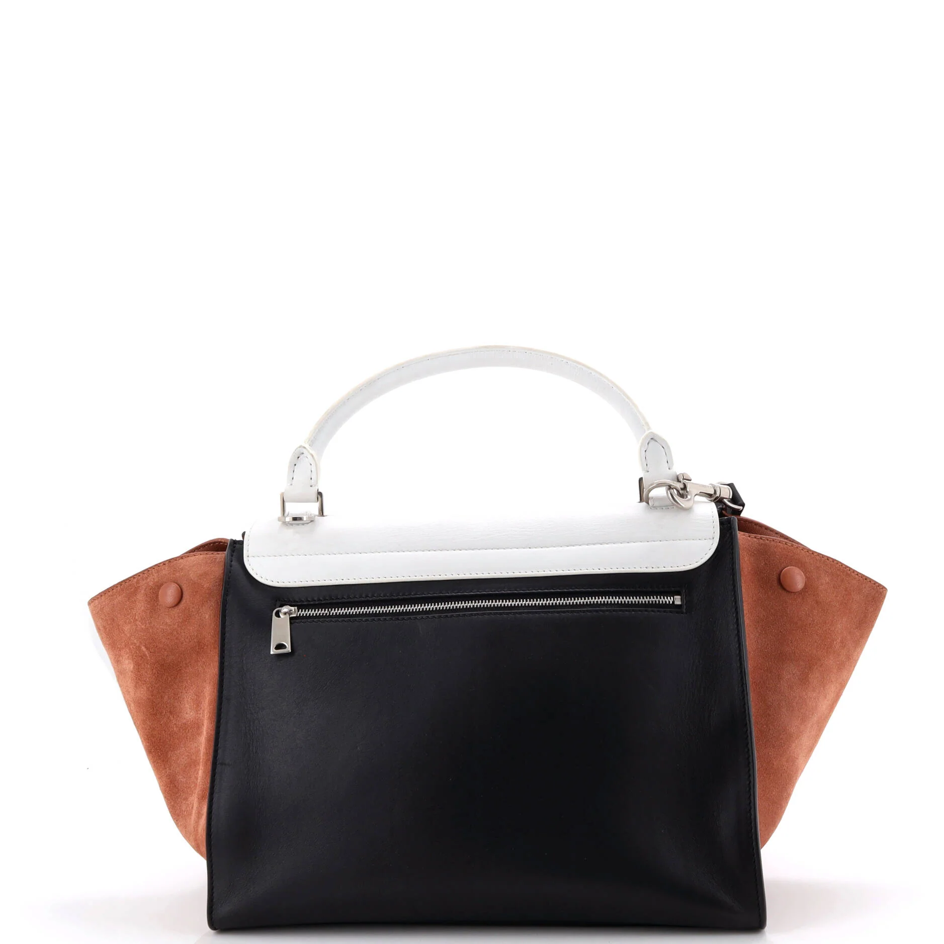 Tricolor Trapeze Bag Leather Medium - Image 3