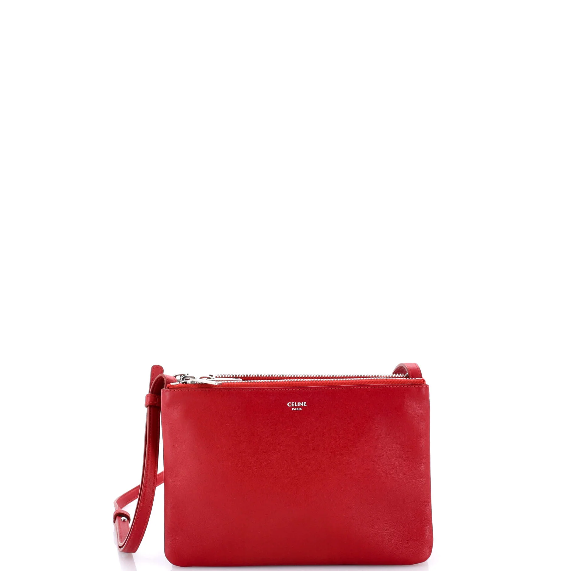 Trio Crossbody Bag Leather Small