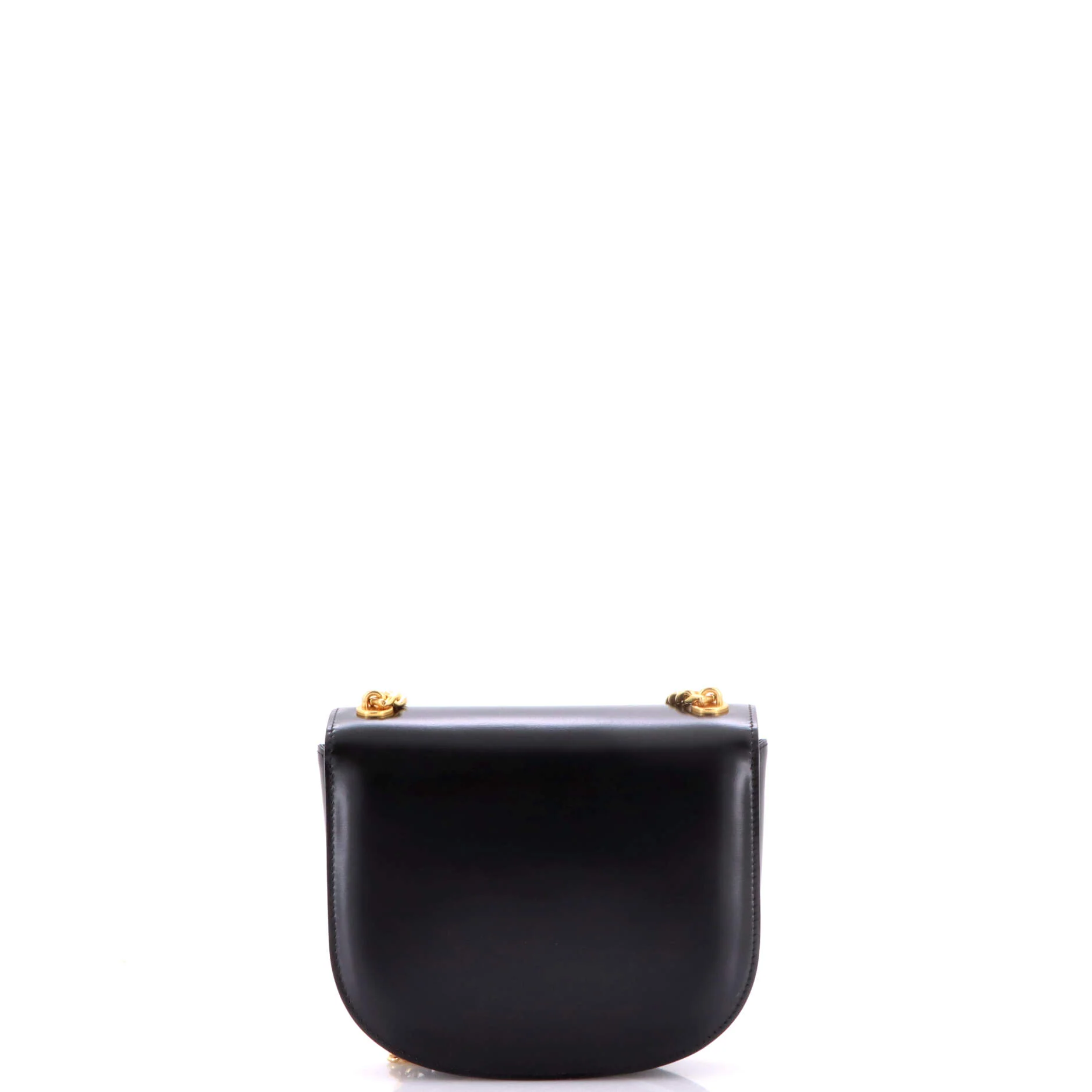Triomphe Besace Clea Chain Flap Bag Leather - Image 3