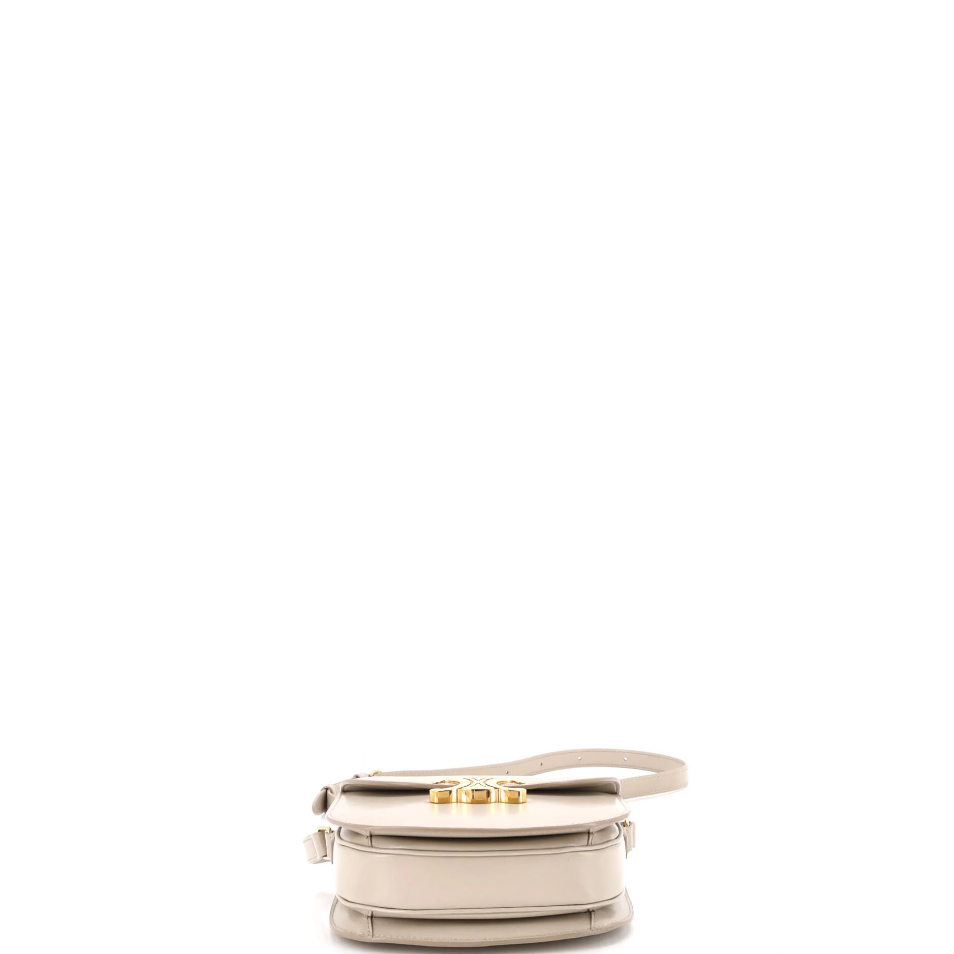 Triomphe Besace Clea Flap Bag Leather - Image 4