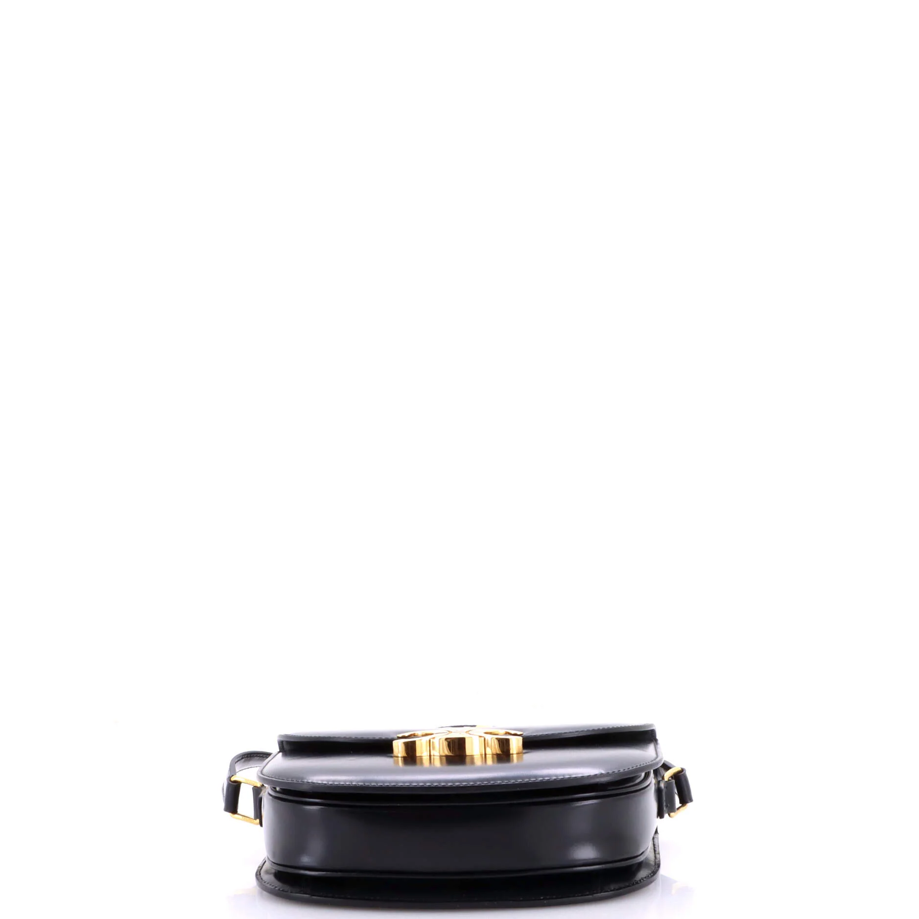 Triomphe Besace Clea Flap Bag Leather - Image 4