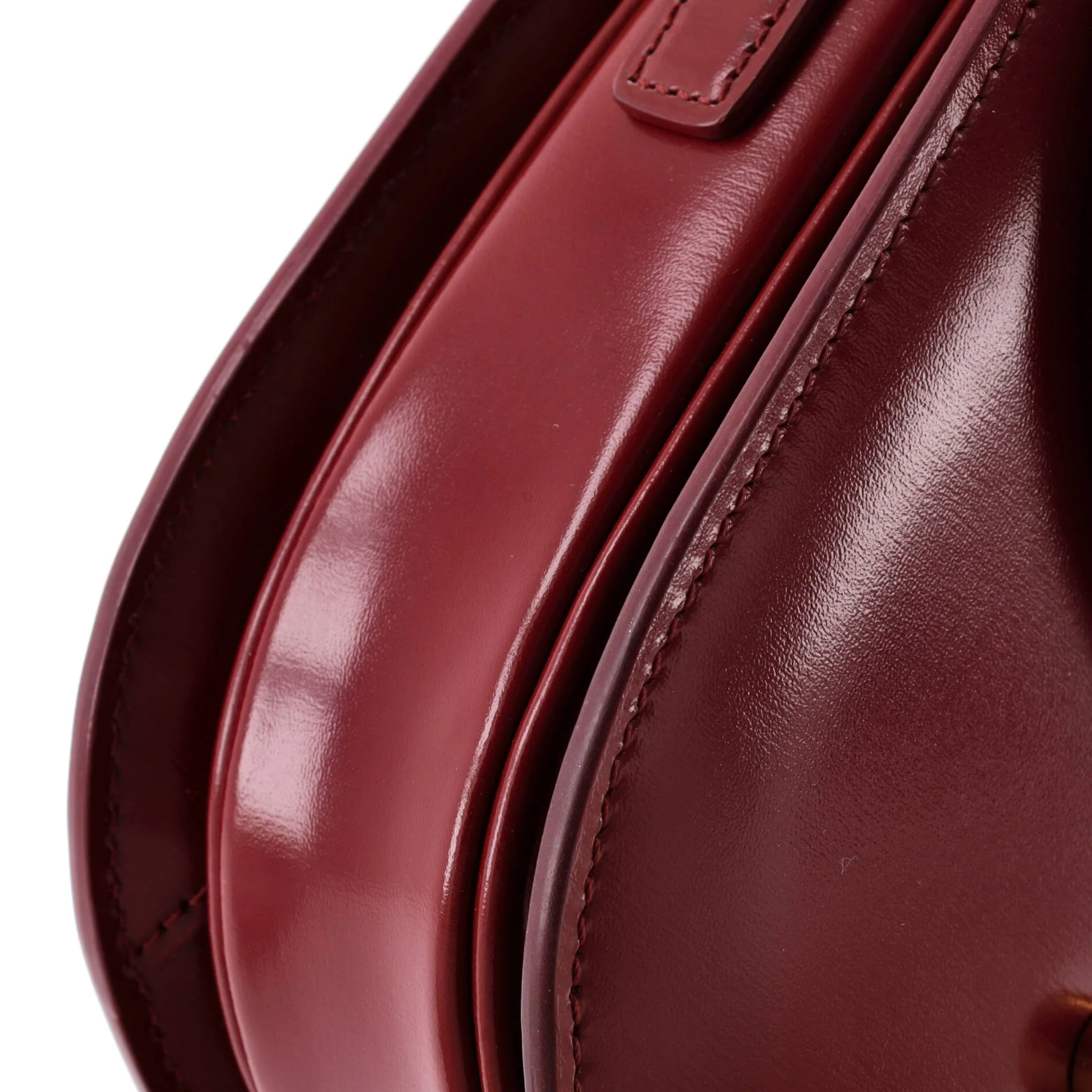 Triomphe Besace Clea Flap Bag Leather - Image 6