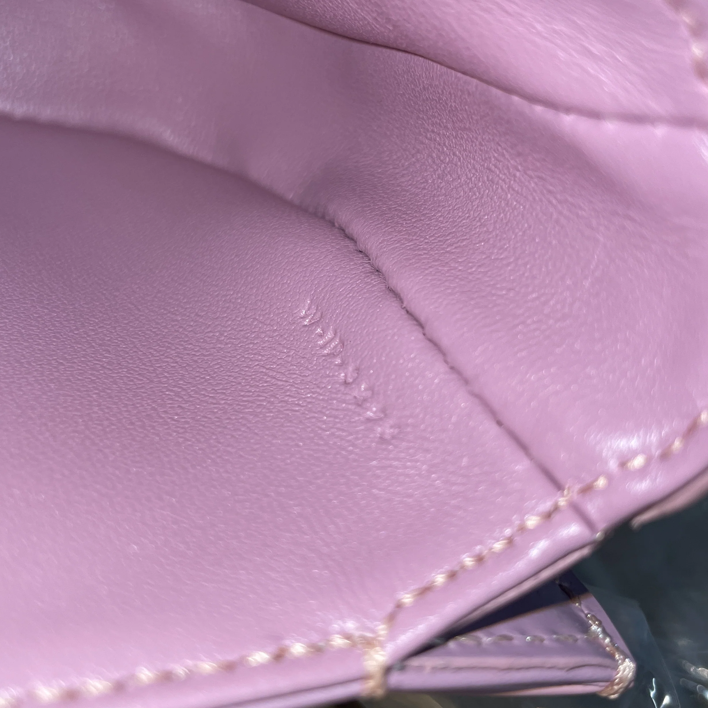 Triomphe Besace Clea Top Handle Flap Bag Leather Mini - Image 6