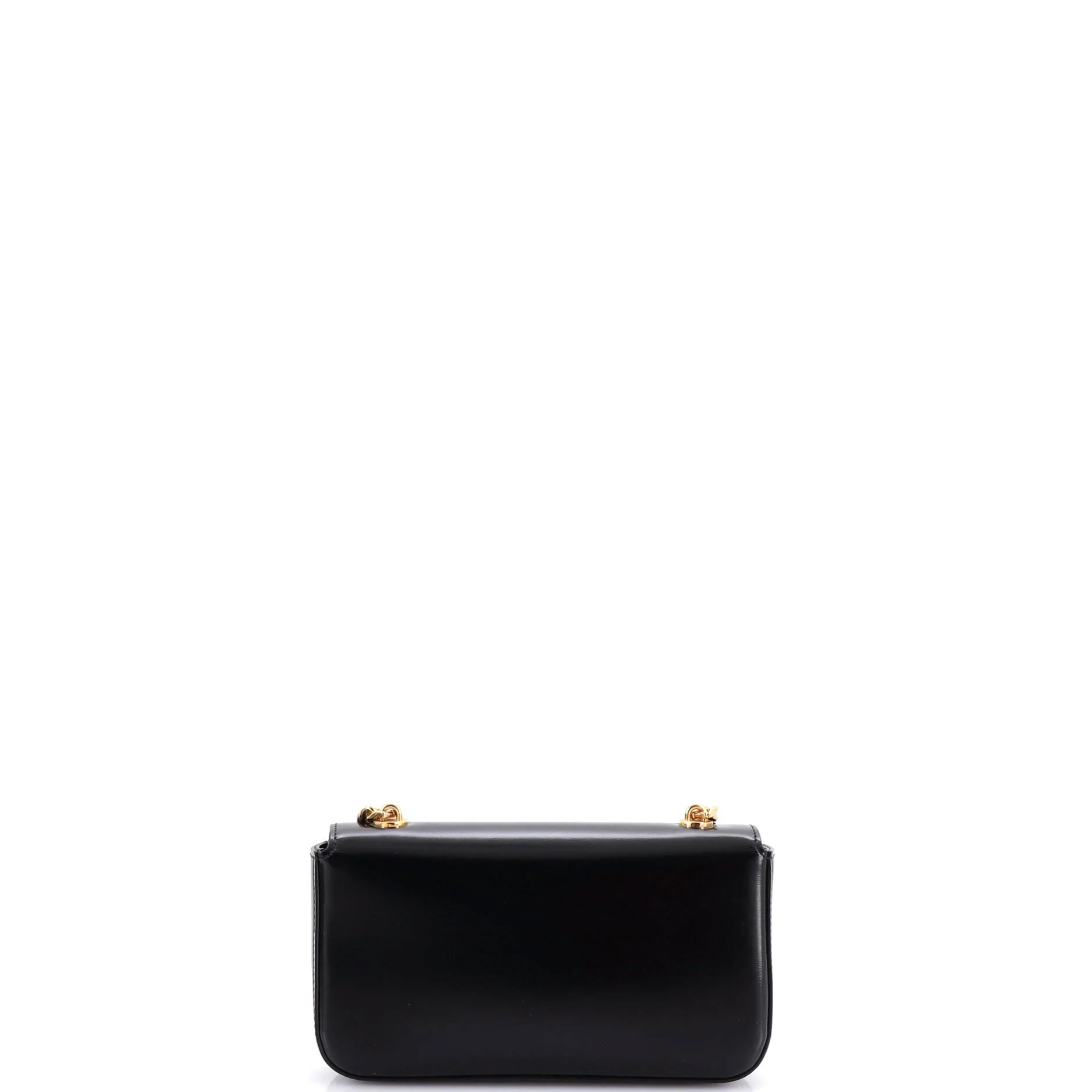 Triomphe Chain Shoulder Bag Leather Small - Image 3