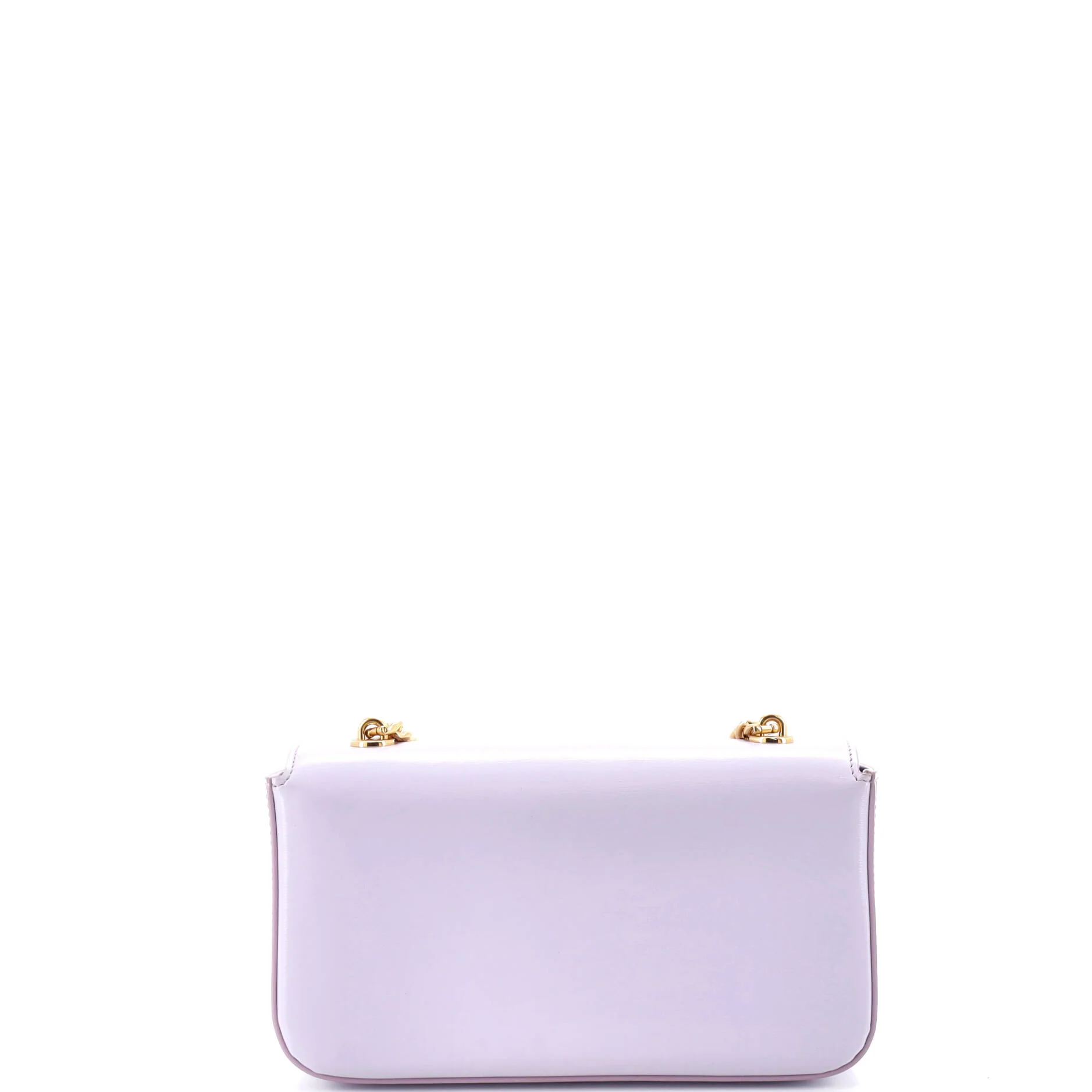 Triomphe Chain Shoulder Bag Leather Small - Image 3