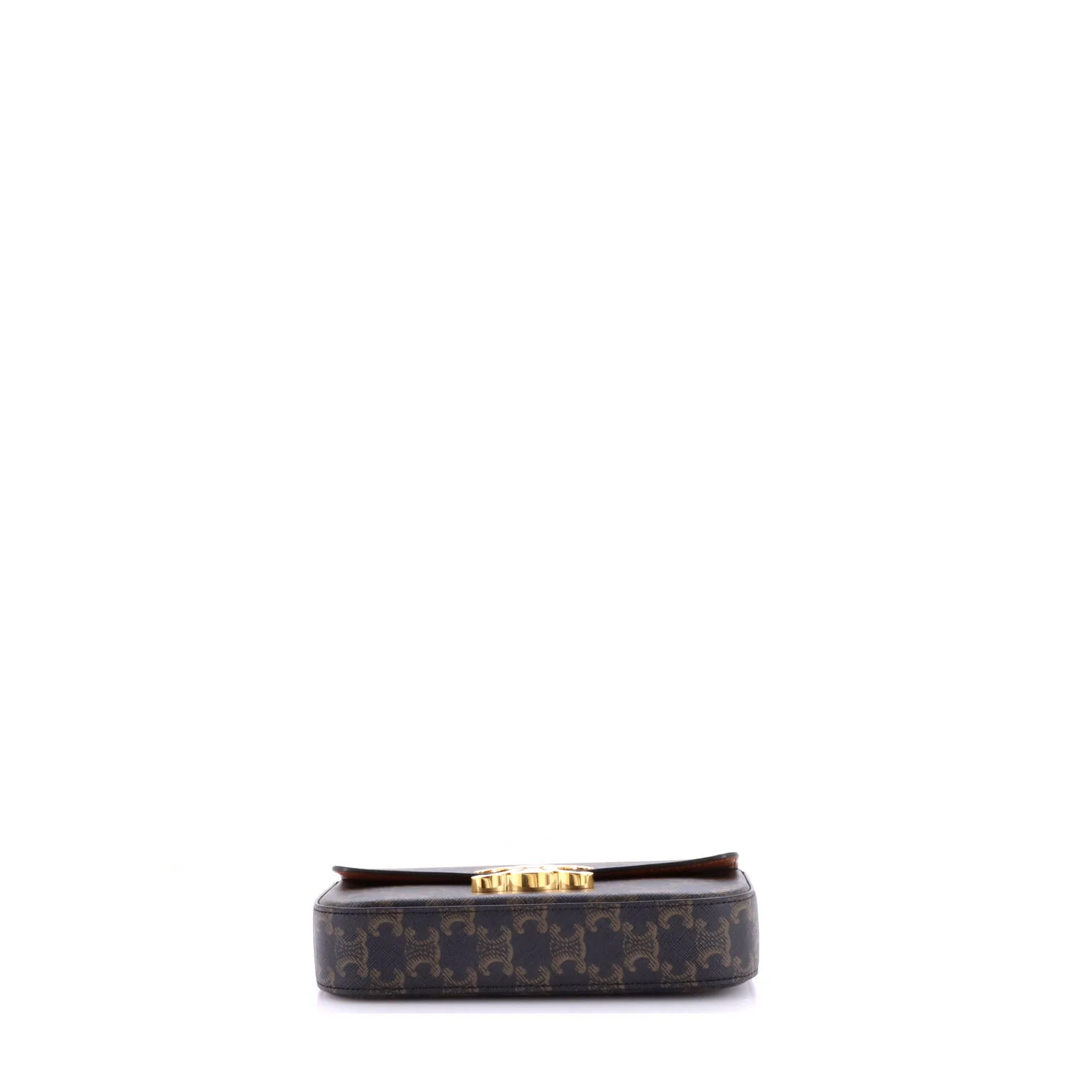 Triomphe Chain Shoulder Bag Triomphe Coated Canvas Small - Image 4