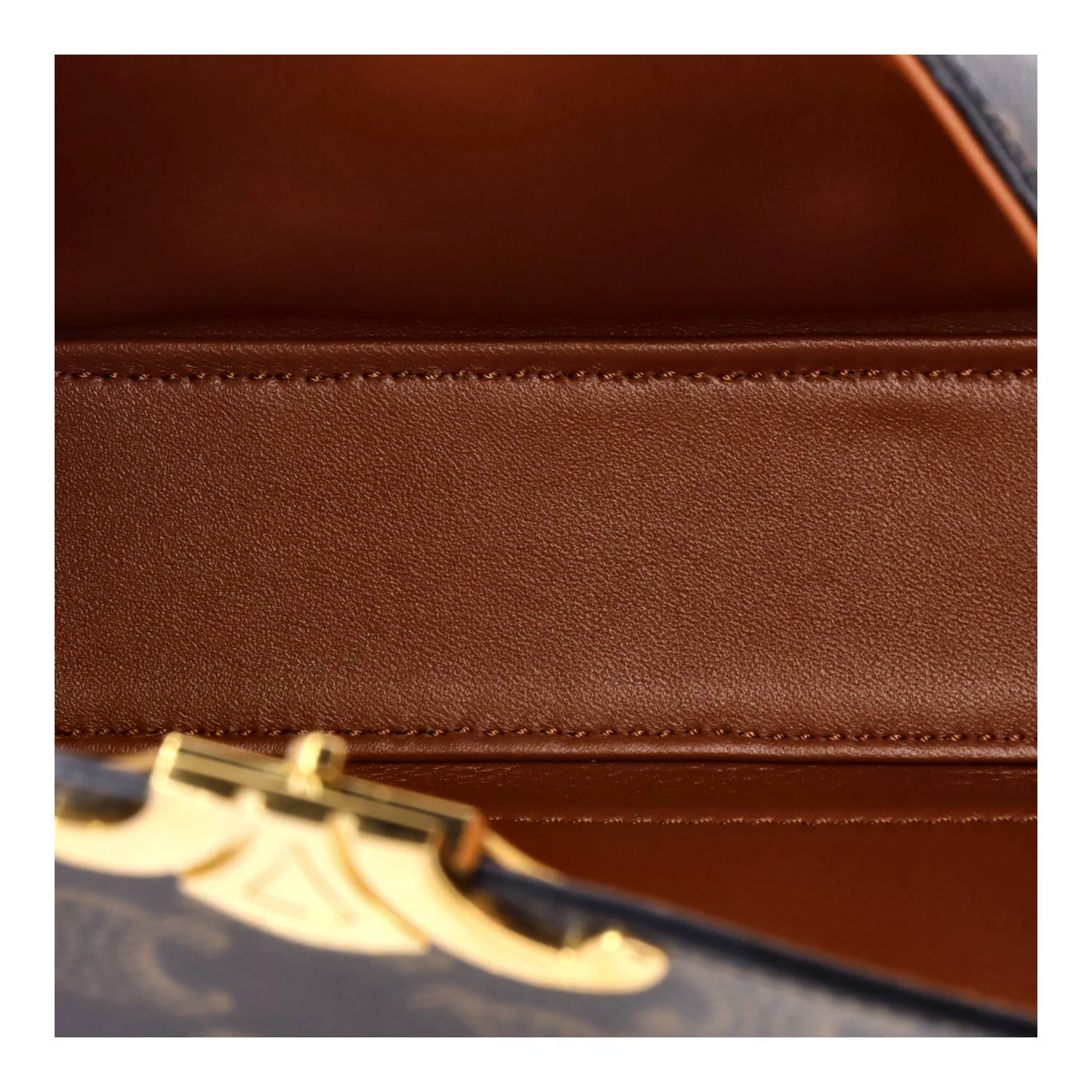 Triomphe Chain Shoulder Bag Triomphe Coated Canvas Small - Image 5