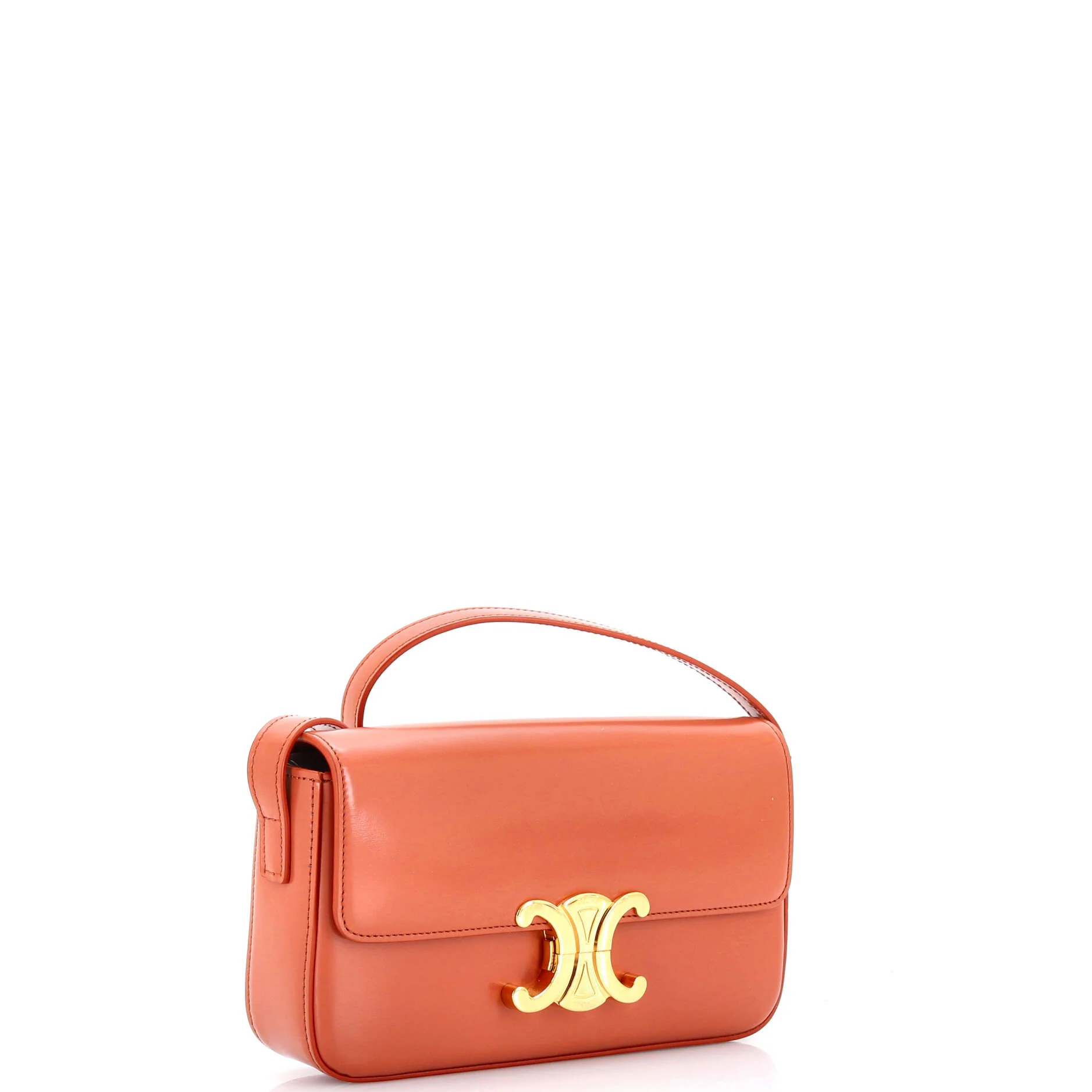 Triomphe East-West Shoulder Bag Smooth Calfskin - Image 2