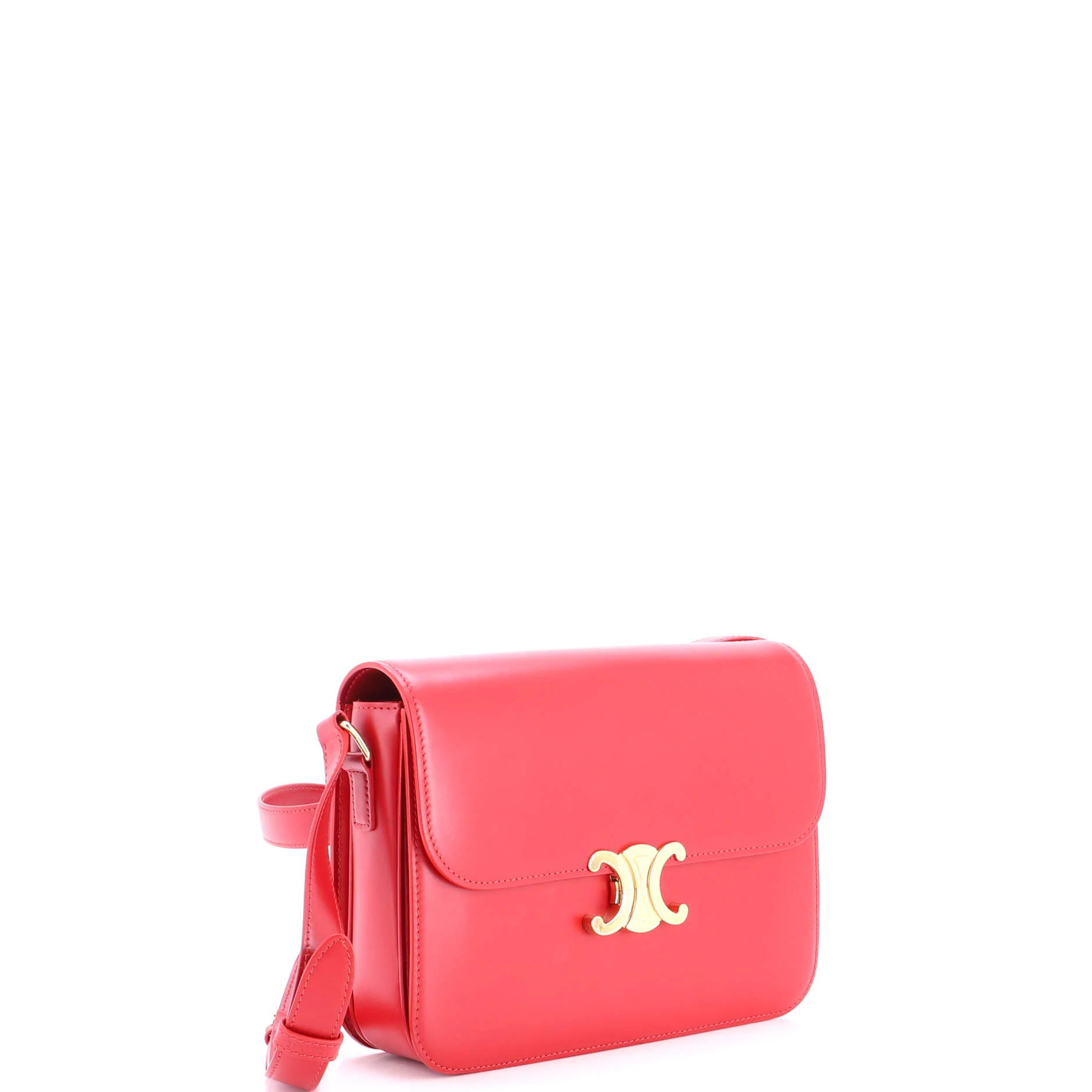 Triomphe Shoulder Bag Smooth Calfskin Large - Image 2