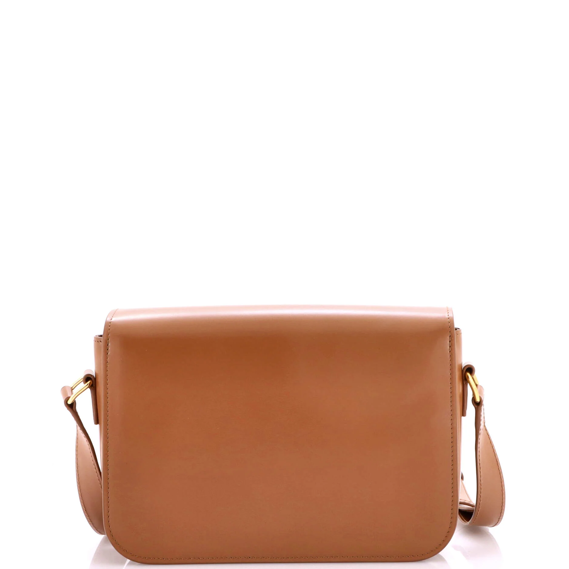 Triomphe Shoulder Bag Smooth Calfskin Medium - Image 3
