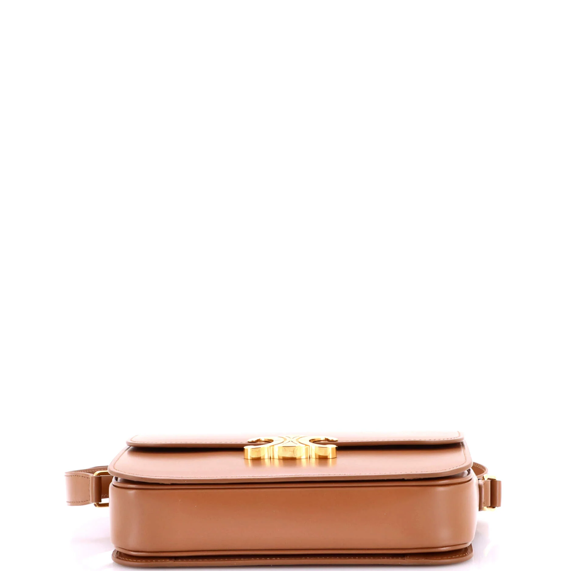 Triomphe Shoulder Bag Smooth Calfskin Medium - Image 4