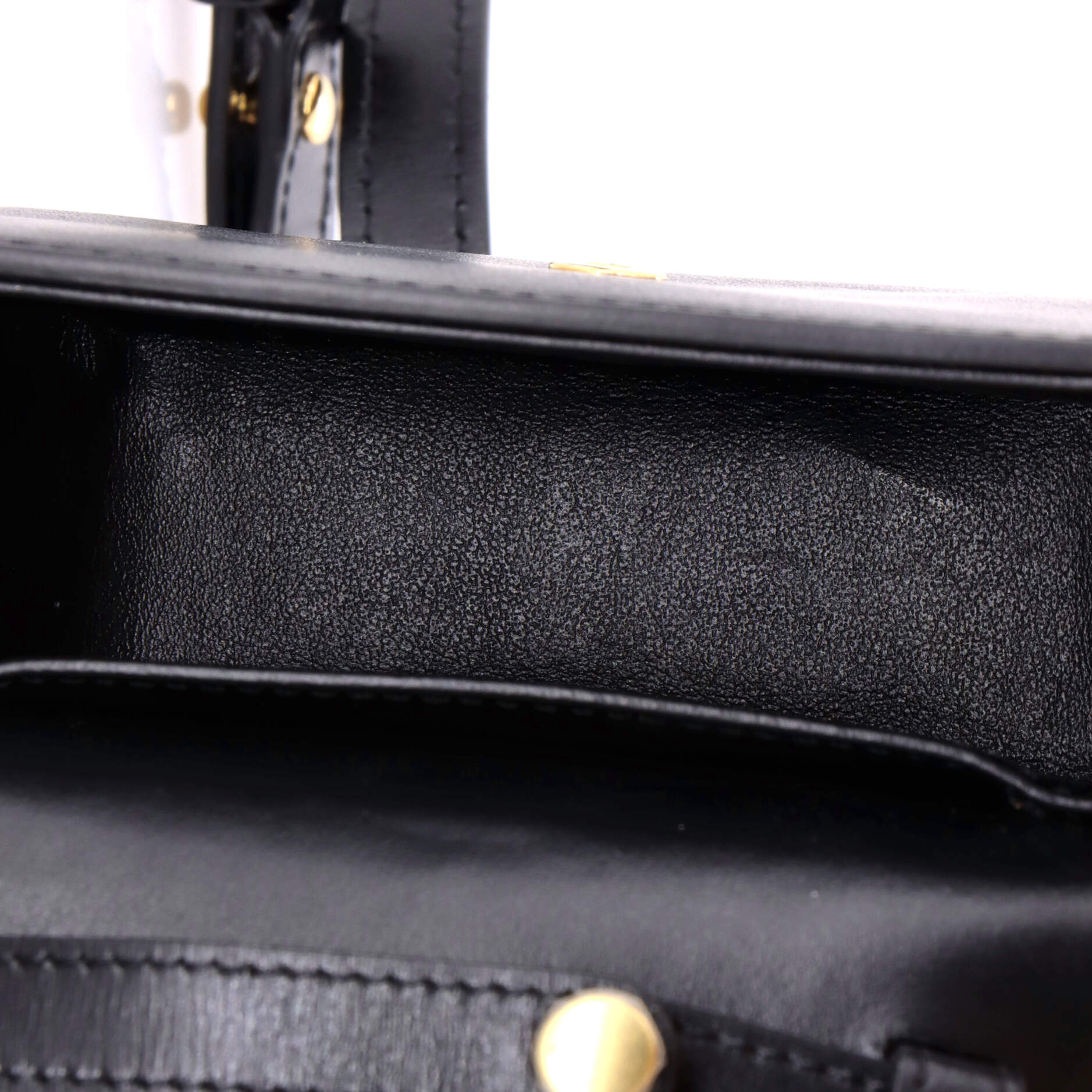 Triomphe Shoulder Bag Smooth Calfskin Mini - Image 5