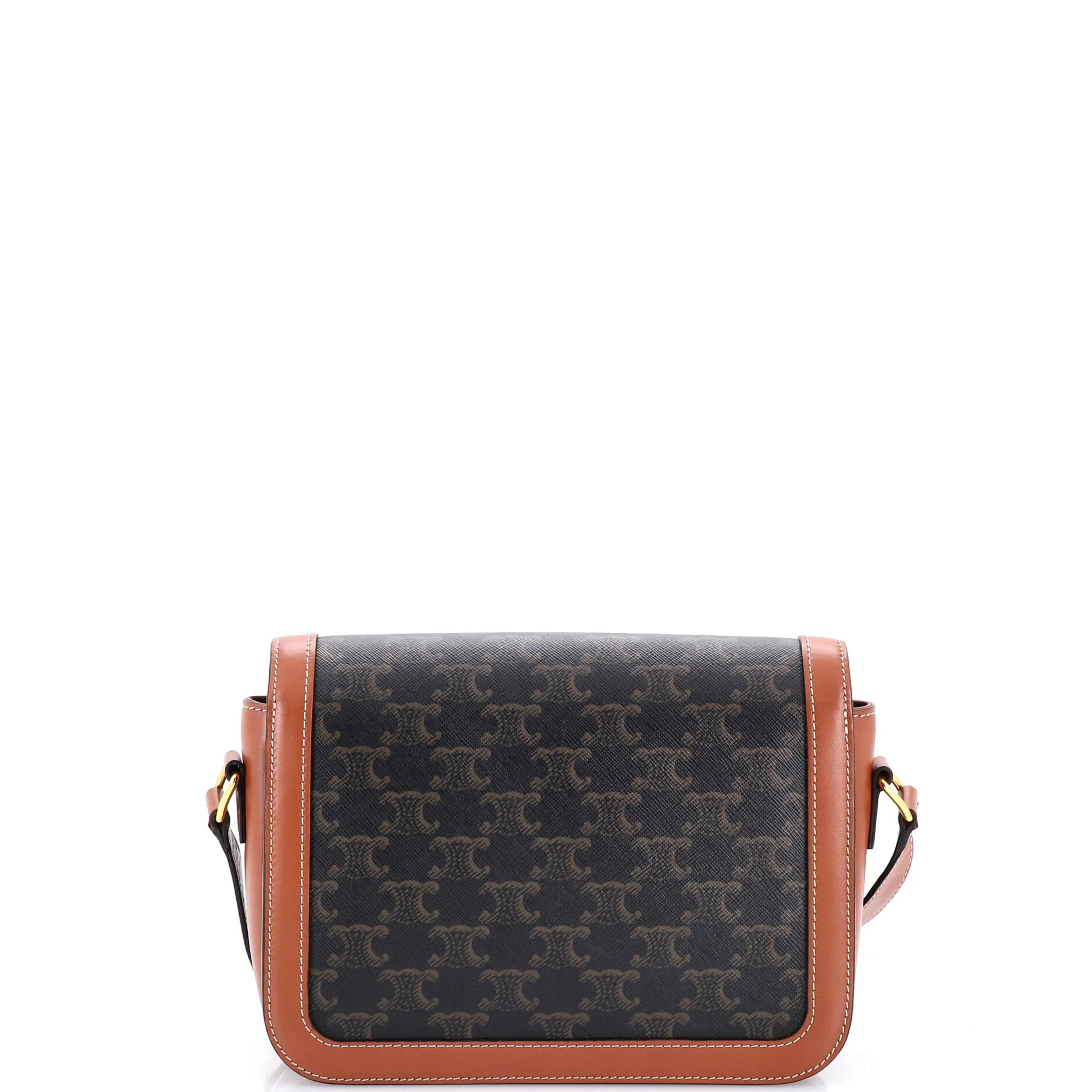Triomphe Shoulder Bag Triomphe Coated Canvas Medium - Image 3