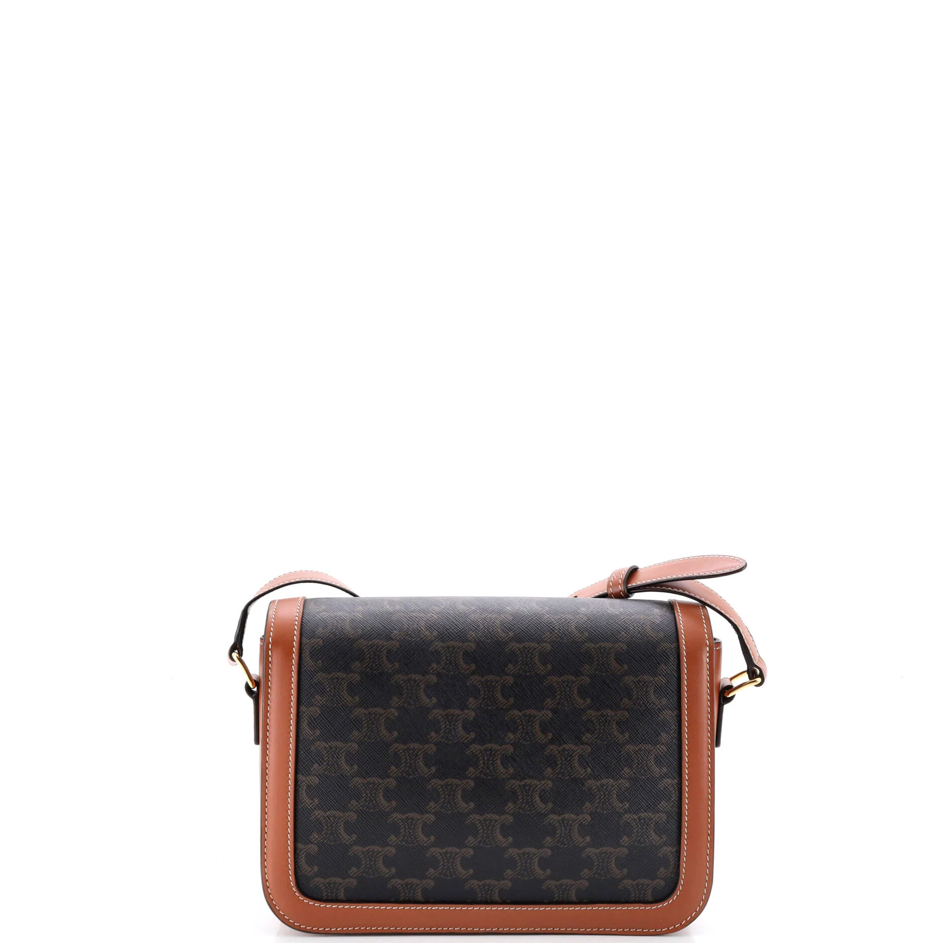 Triomphe Shoulder Bag Triomphe Coated Canvas Medium - Image 3
