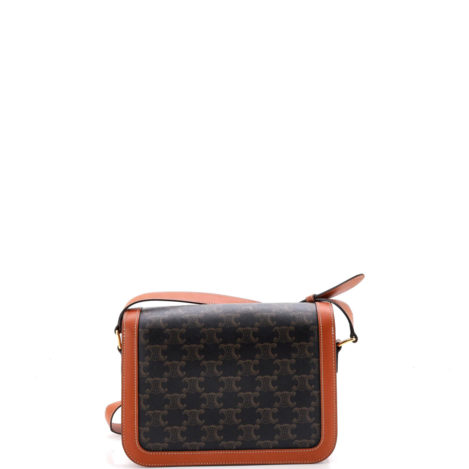 Triomphe Shoulder Bag Triomphe Coated Canvas Medium - Image 3