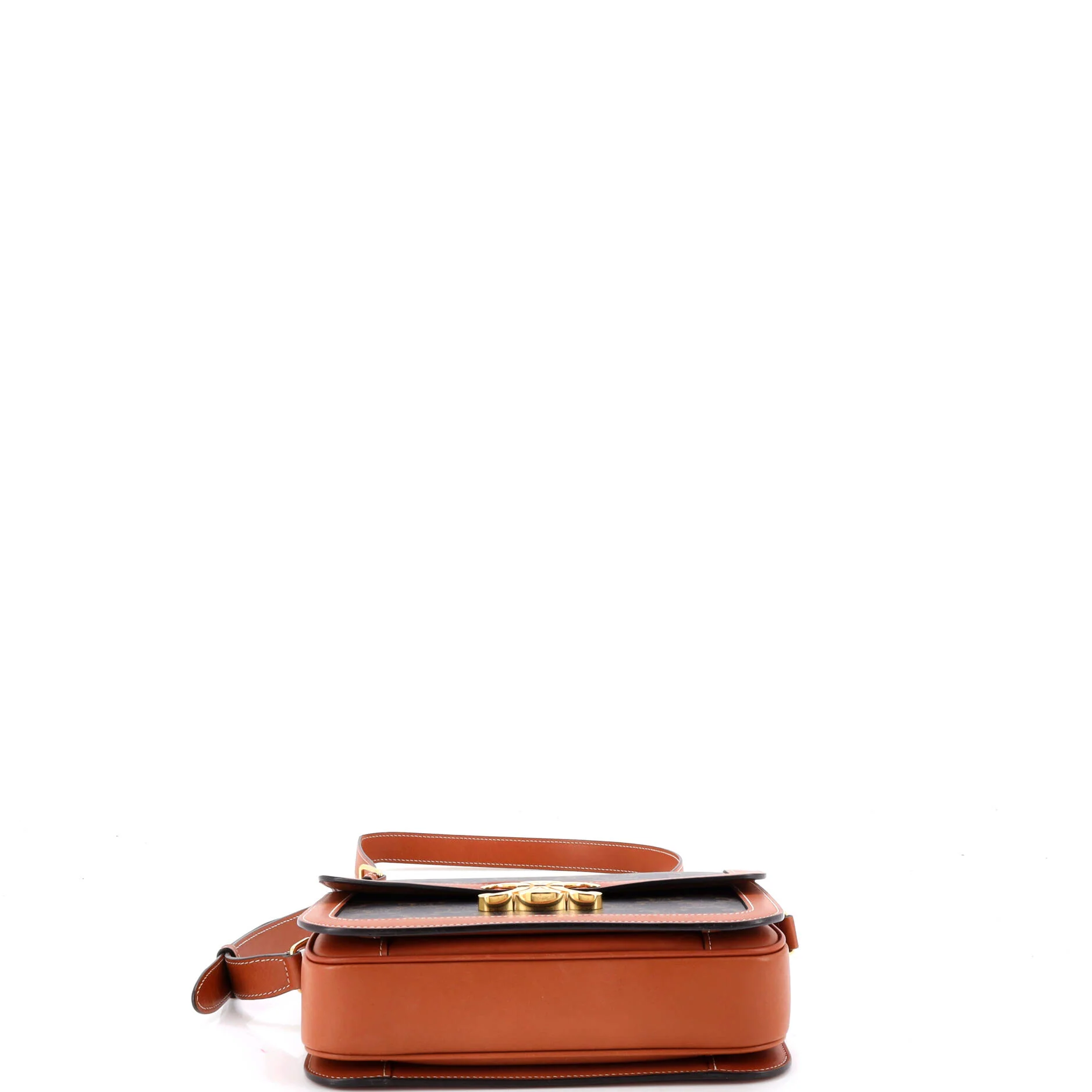 Triomphe Shoulder Bag Triomphe Coated Canvas Medium - Image 4