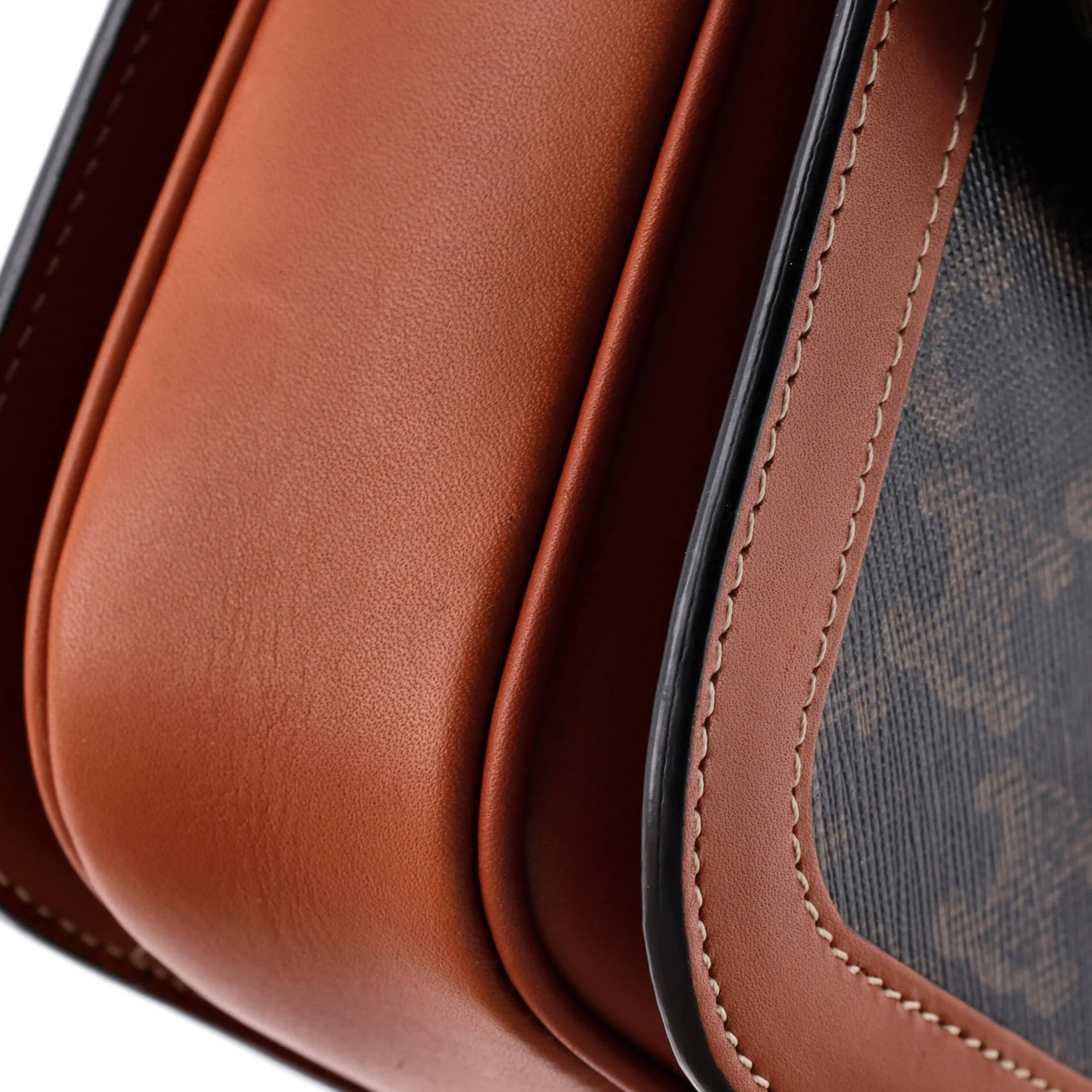 Triomphe Shoulder Bag Triomphe Coated Canvas Medium - Image 6