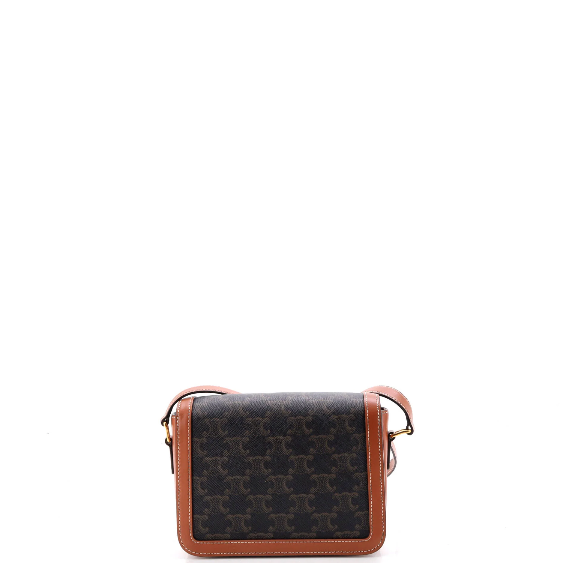 Triomphe Shoulder Bag Triomphe Coated Canvas Teen - Image 3