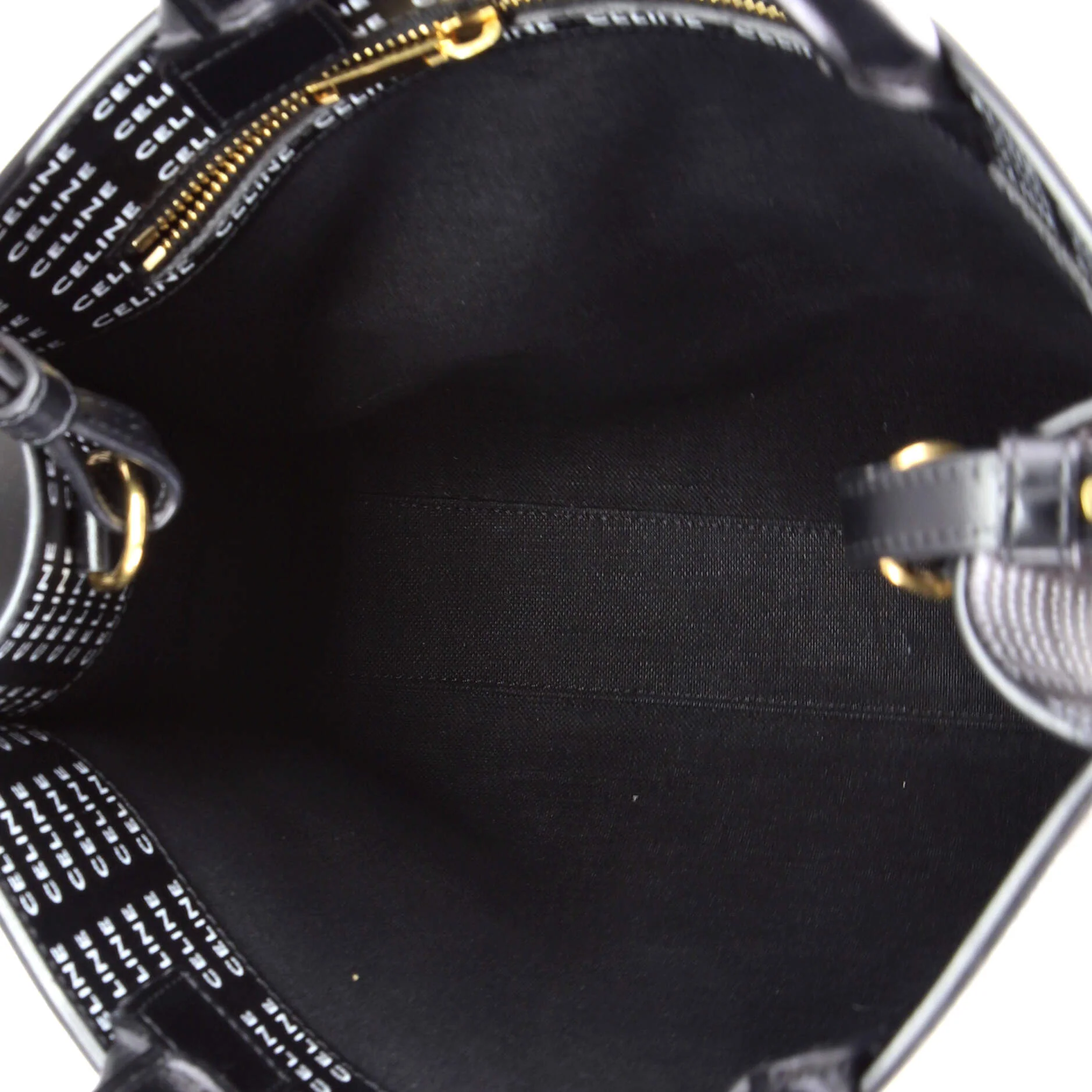 Vertical Cabas Tote All Over Logo Print Leather Small - Image 5