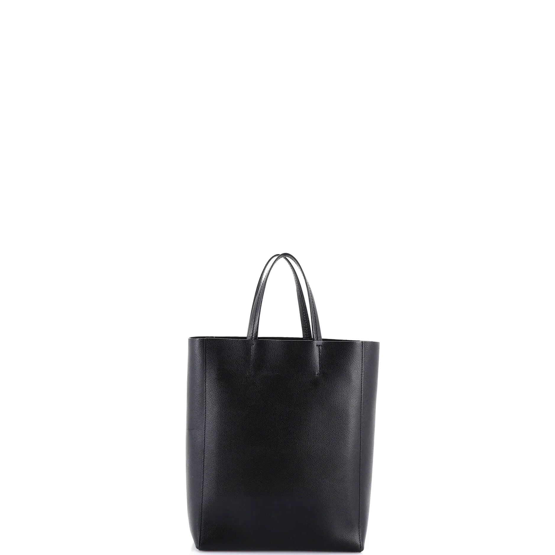 Vertical Cabas Tote Grained Calfskin Small - Image 3