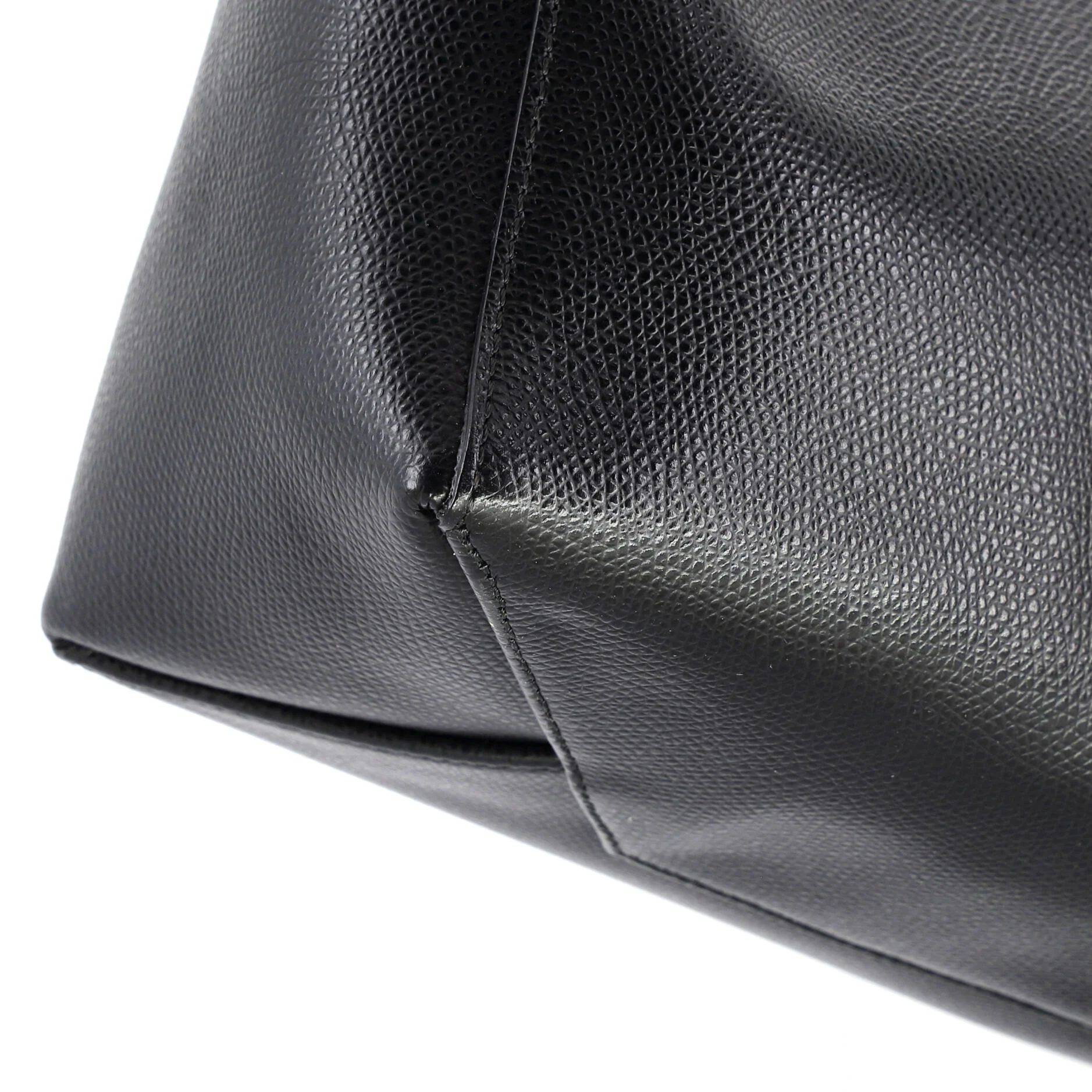 Vertical Cabas Tote Grained Calfskin Small - Image 6