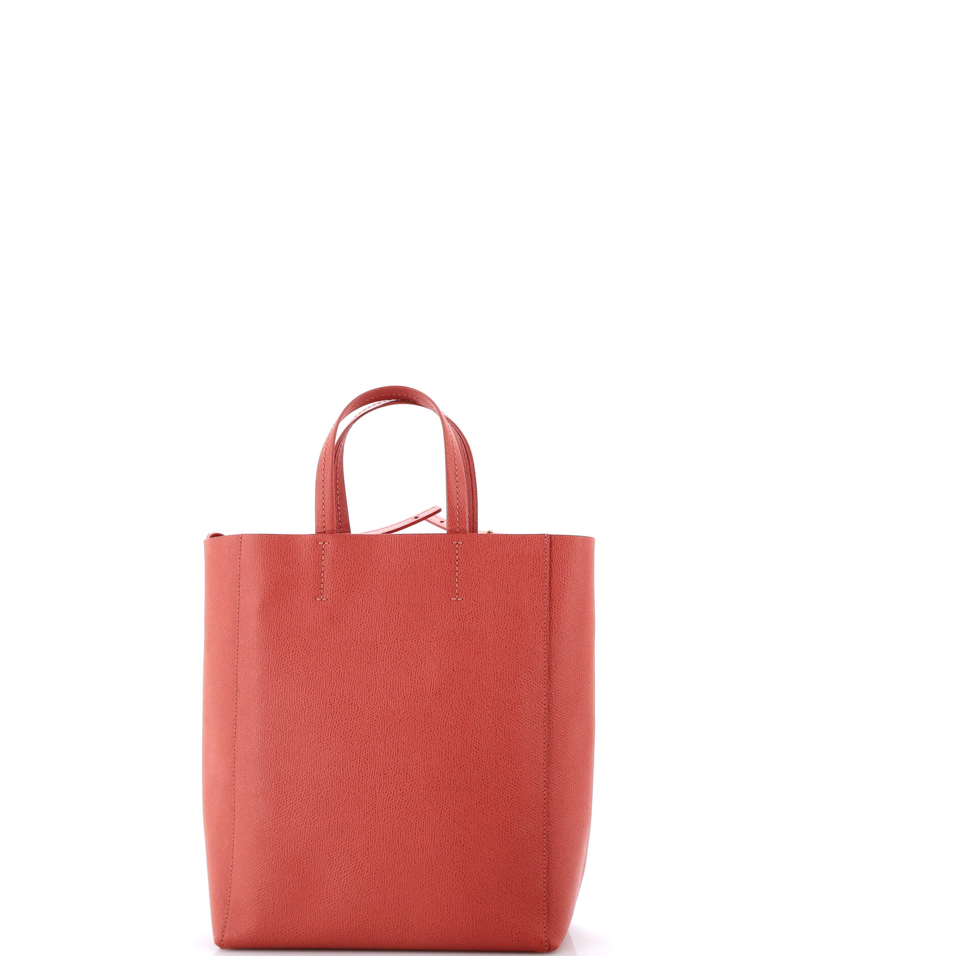 Vertical Cabas Tote Grained Calfskin Small - Image 3
