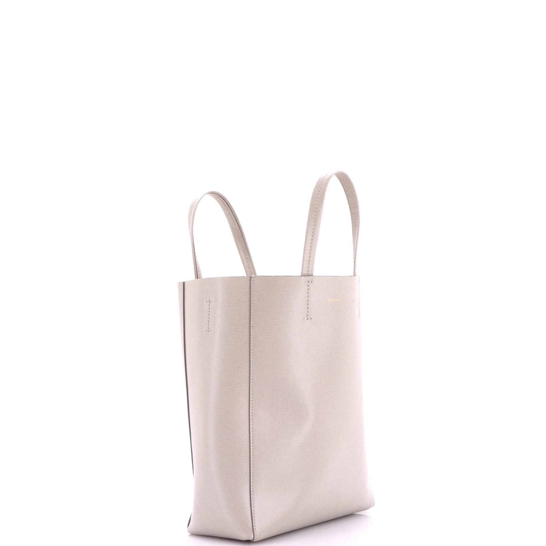 Vertical Cabas Tote Grained Calfskin Small - Image 2