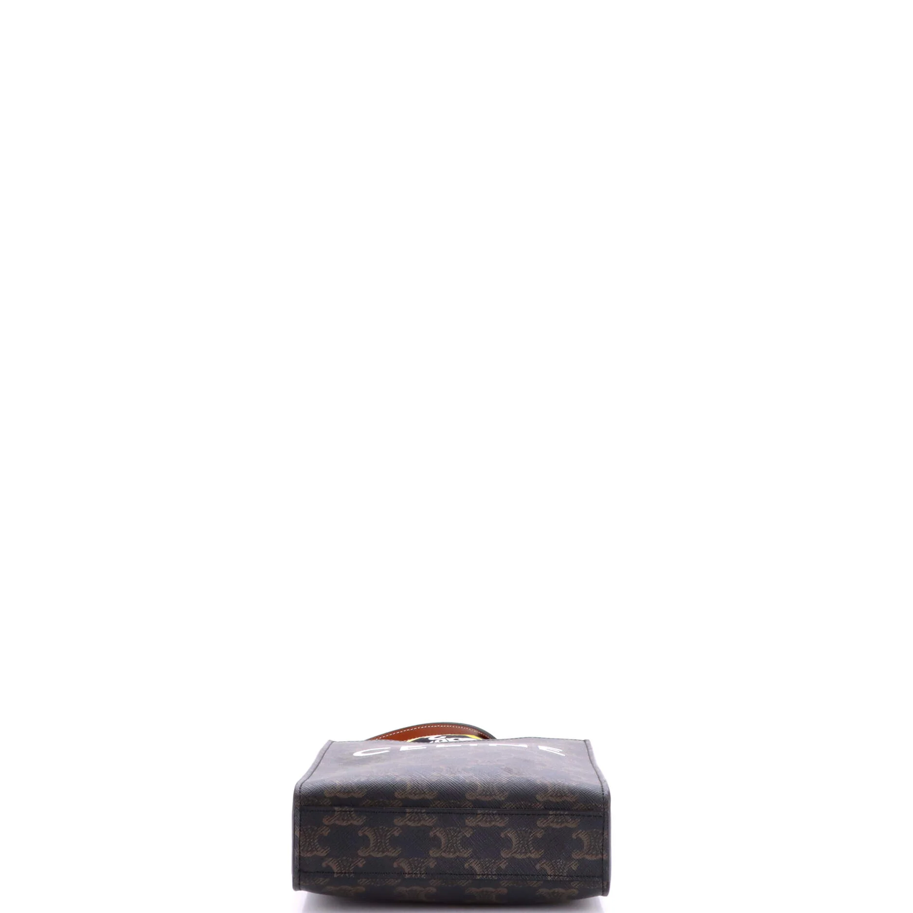 Vertical Cabas Tote Triomphe Coated Canvas Mini - Image 4